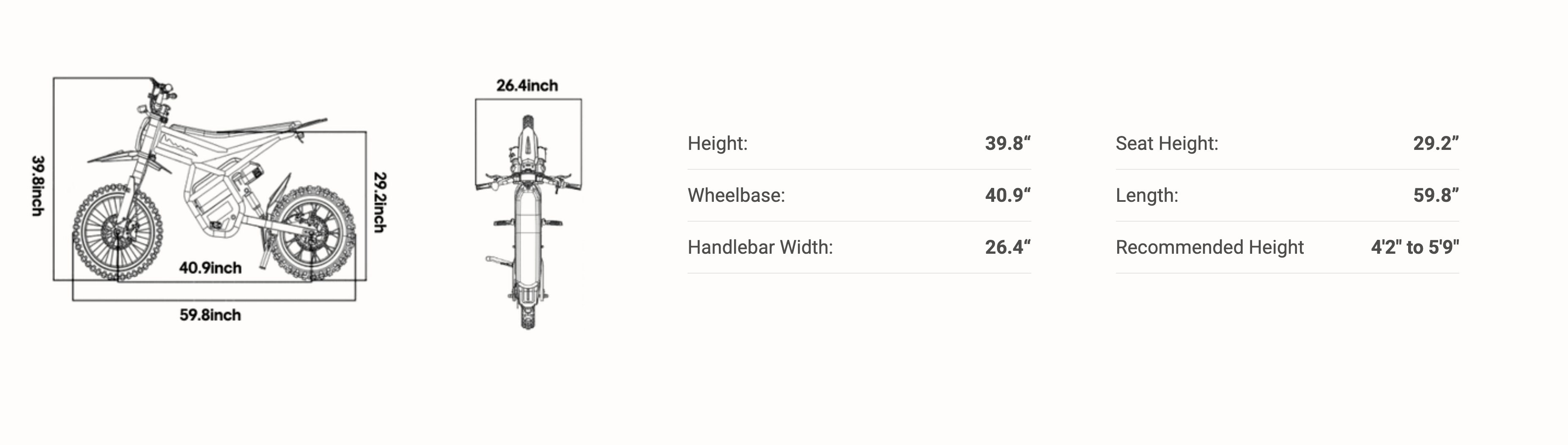 Riding Times GT54 Teenager Adult Electric Motorcycle Bike