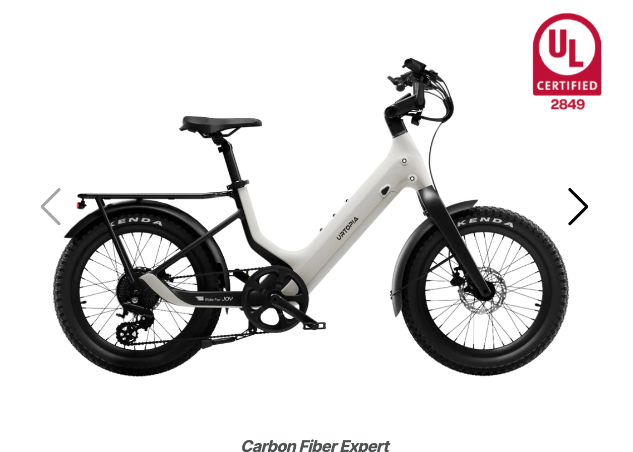 Urtopia Carbon Joy Ultra Torque Electric Bike