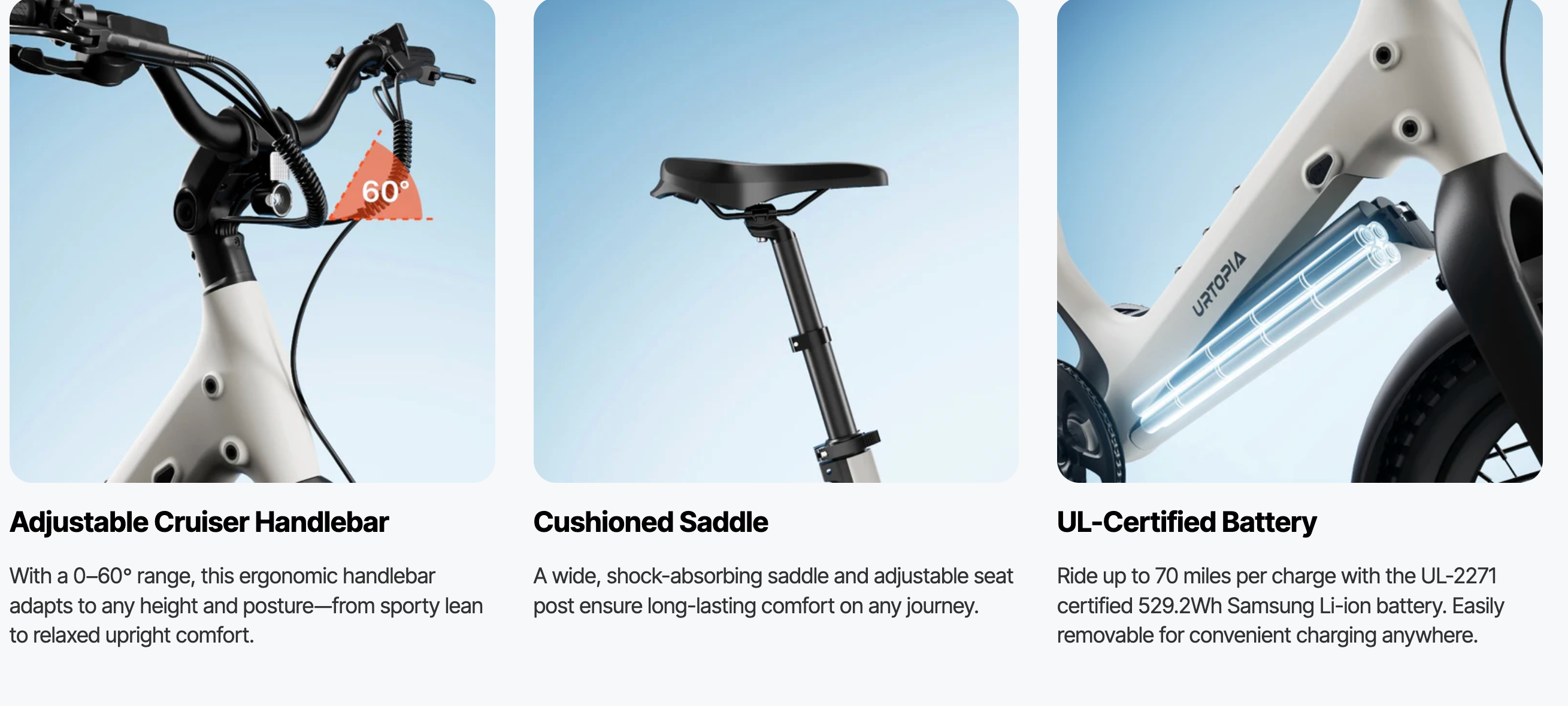 Urtopia Carbon Joy Ultra Torque Electric Bike