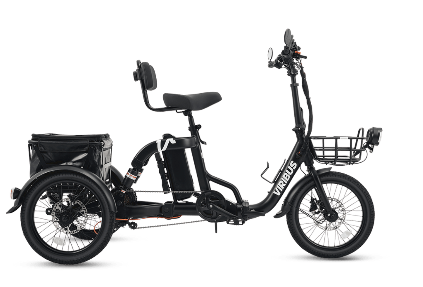 Viribus FC2 Folding Electric Trike Bike