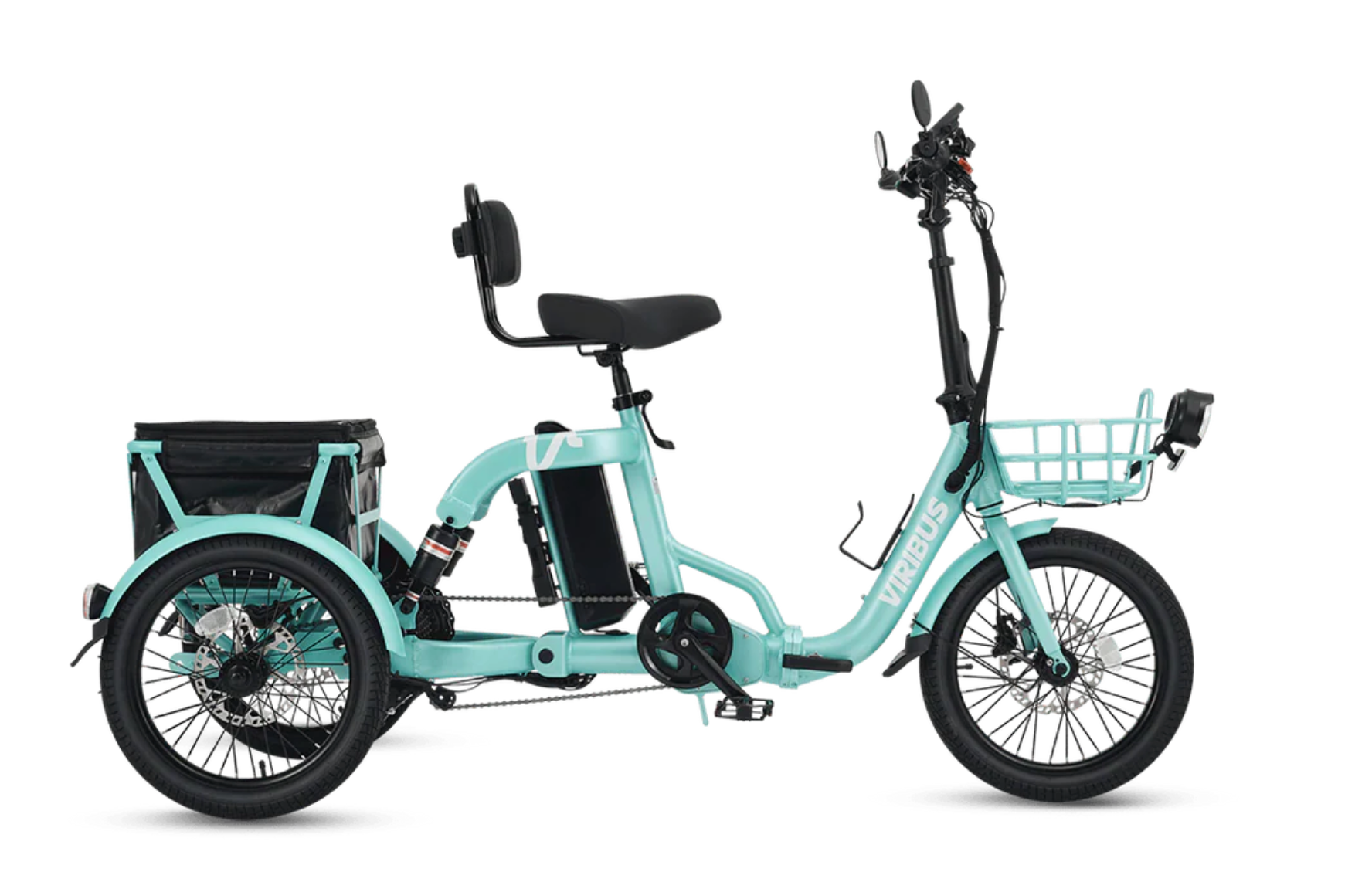 Viribus FC2 Folding Electric Trike Bike