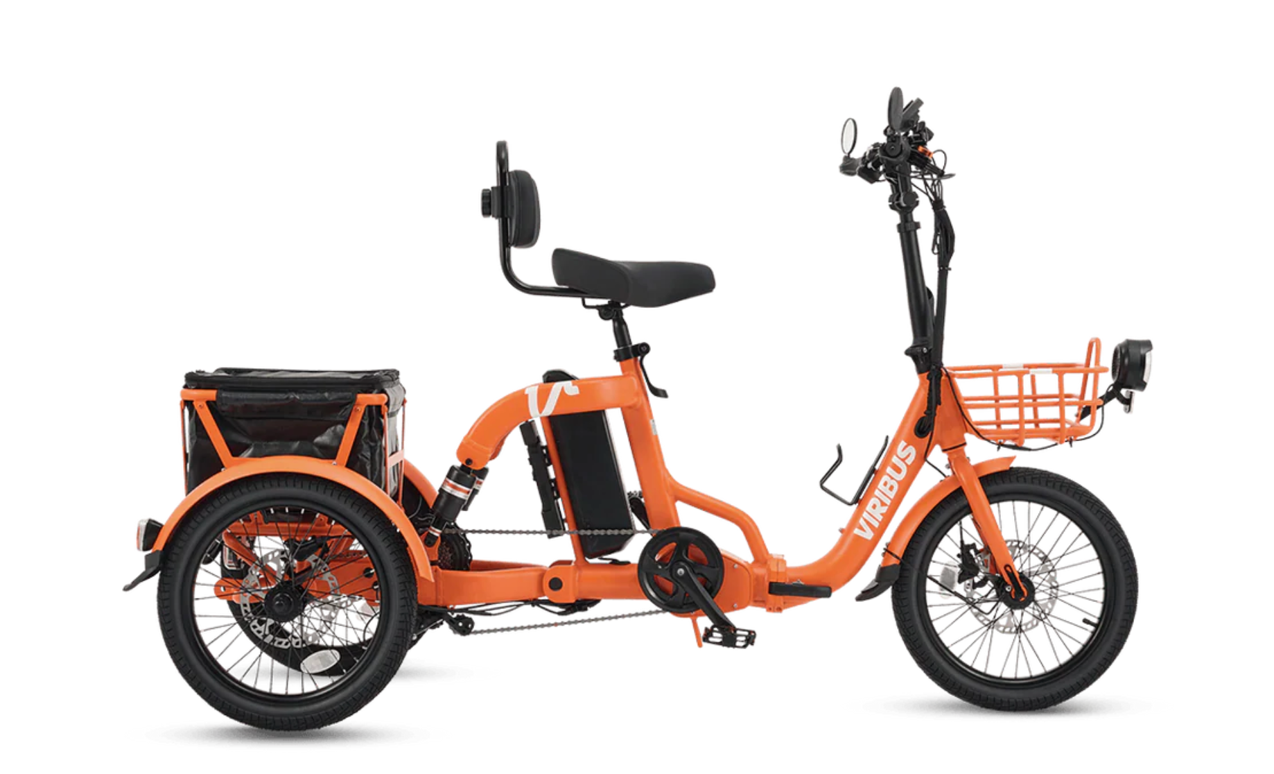 Viribus FC2 Folding Electric Trike Bike