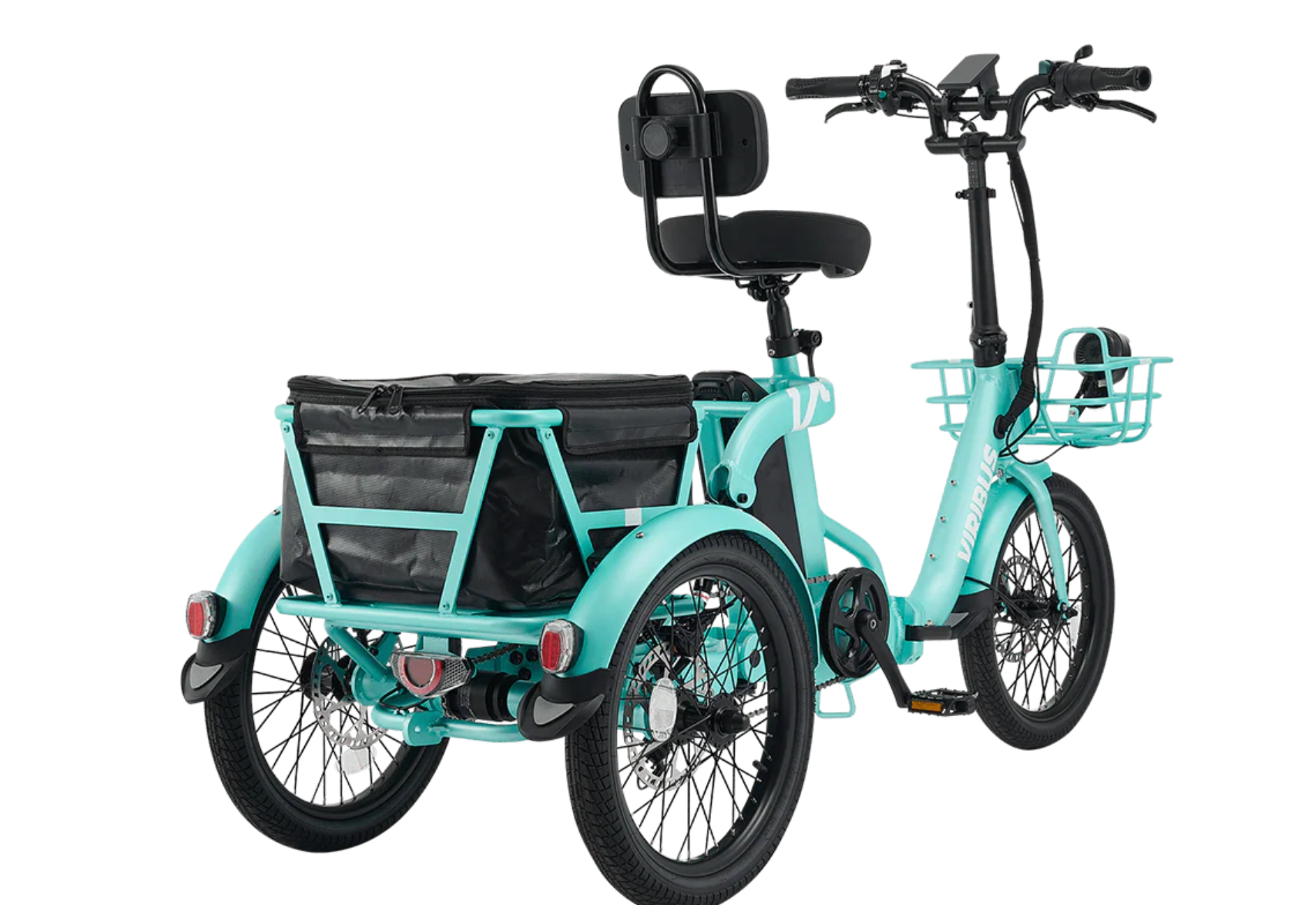 Viribus FC2 Folding Electric Trike Bike