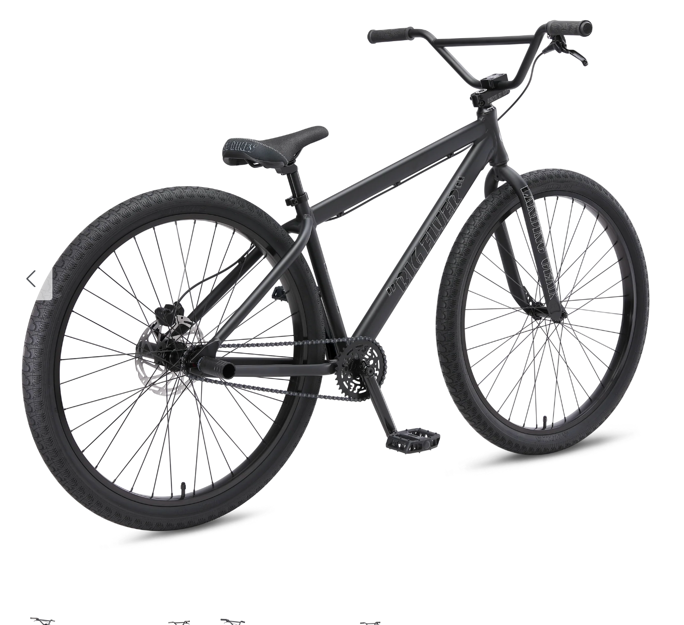 SE Bikes Big Flyer HD 29 BMX Bike Black Bruiser 2026