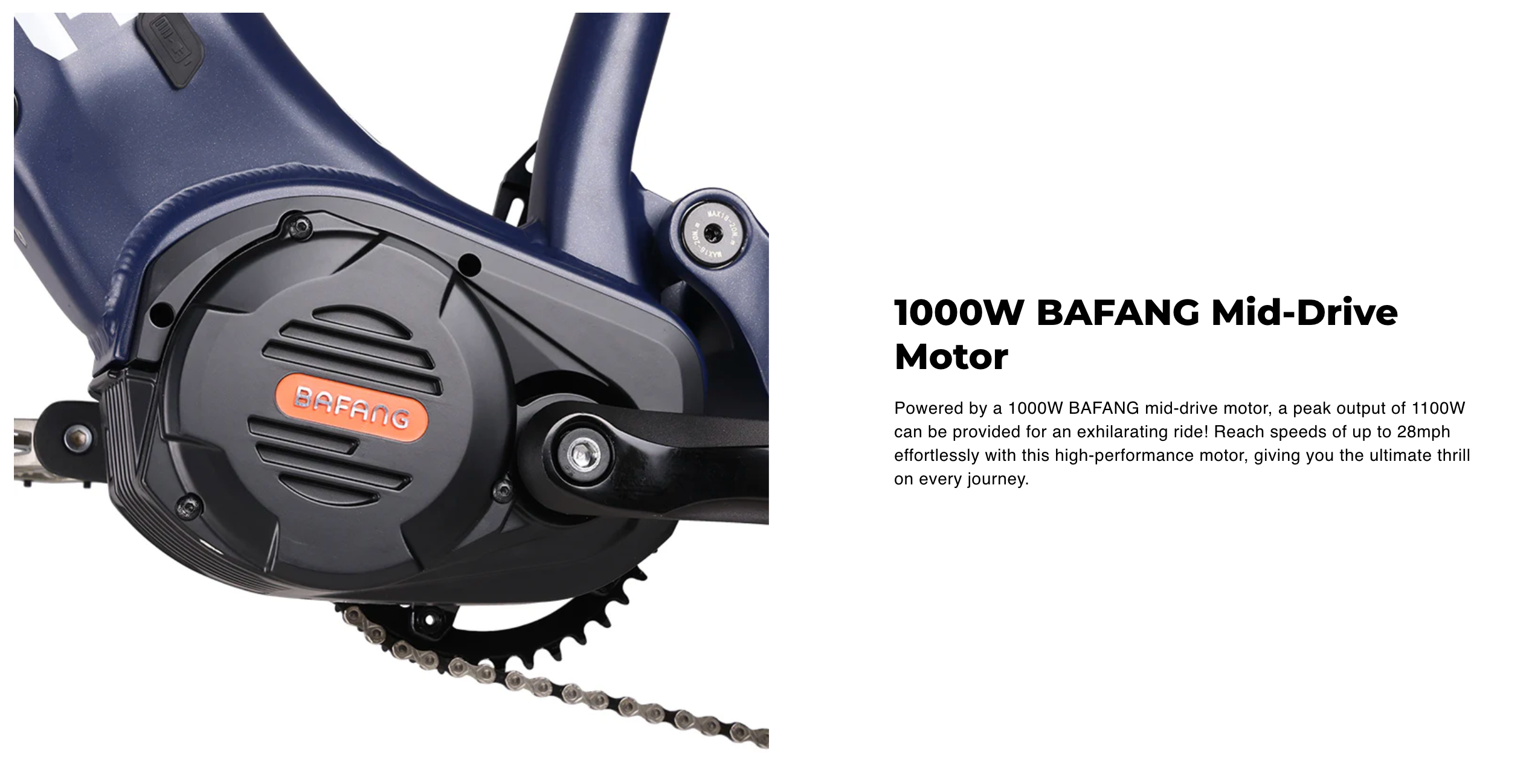 CYKE Falcon X Full Suspension MidDrive Electric Mountain Bike