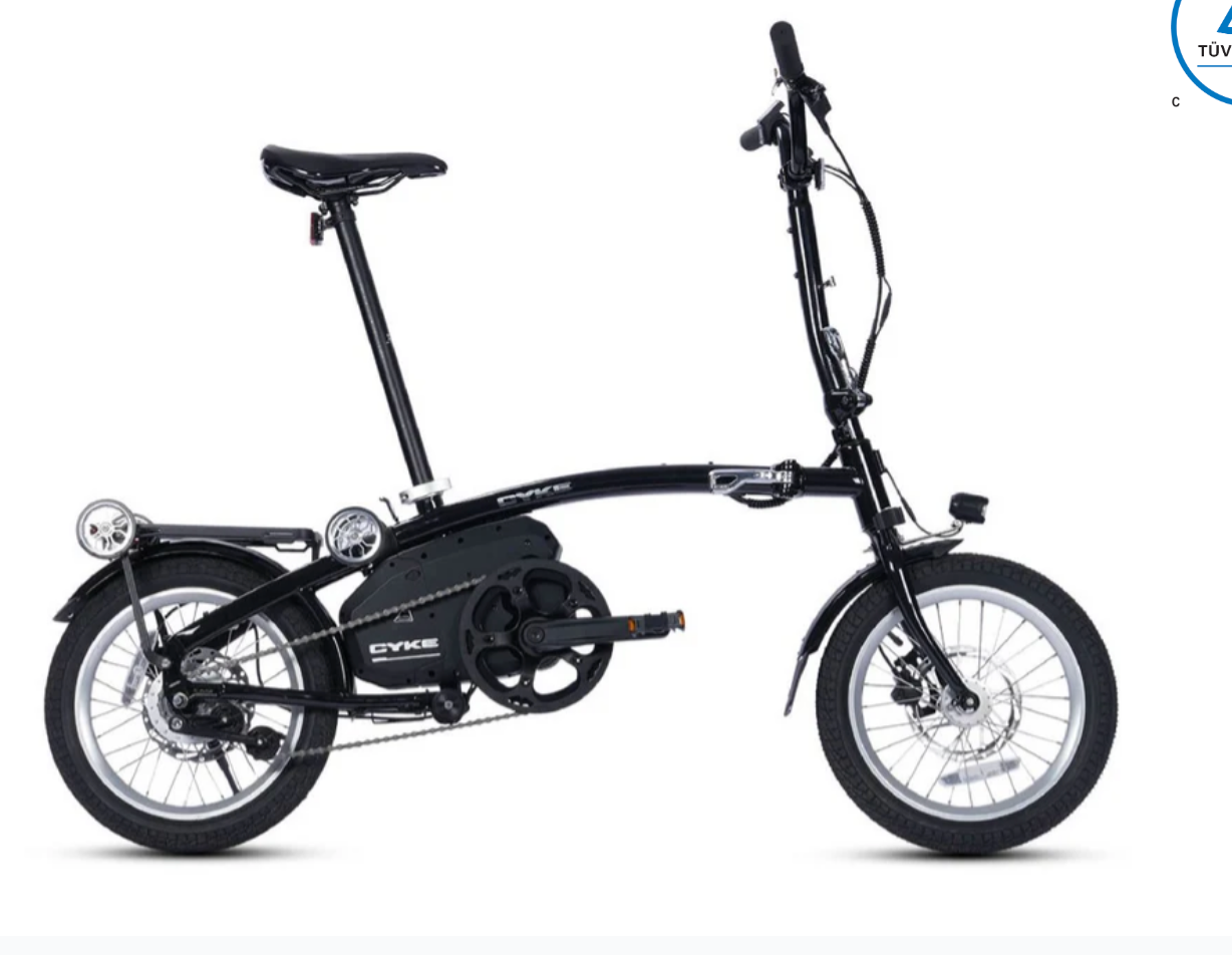 CYKE Kingfisher MidDrive Folding Electric Bike