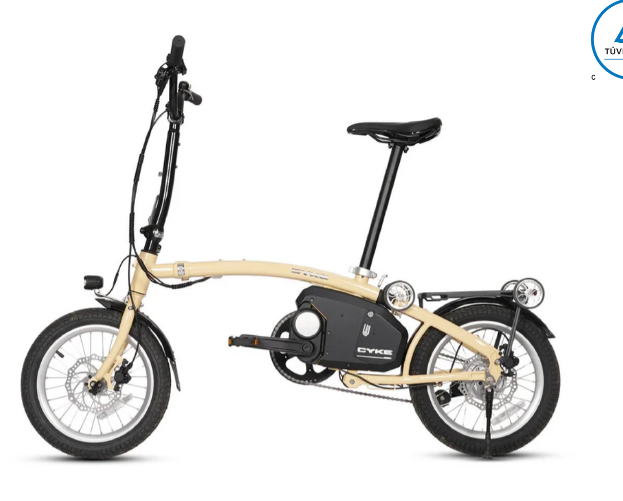 CYKE Kingfisher MidDrive Folding Electric Bike