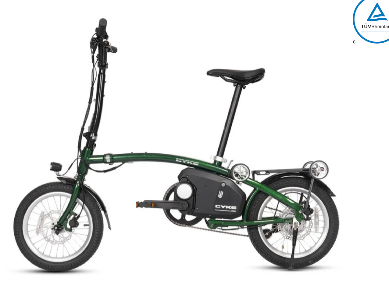 CYKE Kingfisher MidDrive Folding Electric Bike
