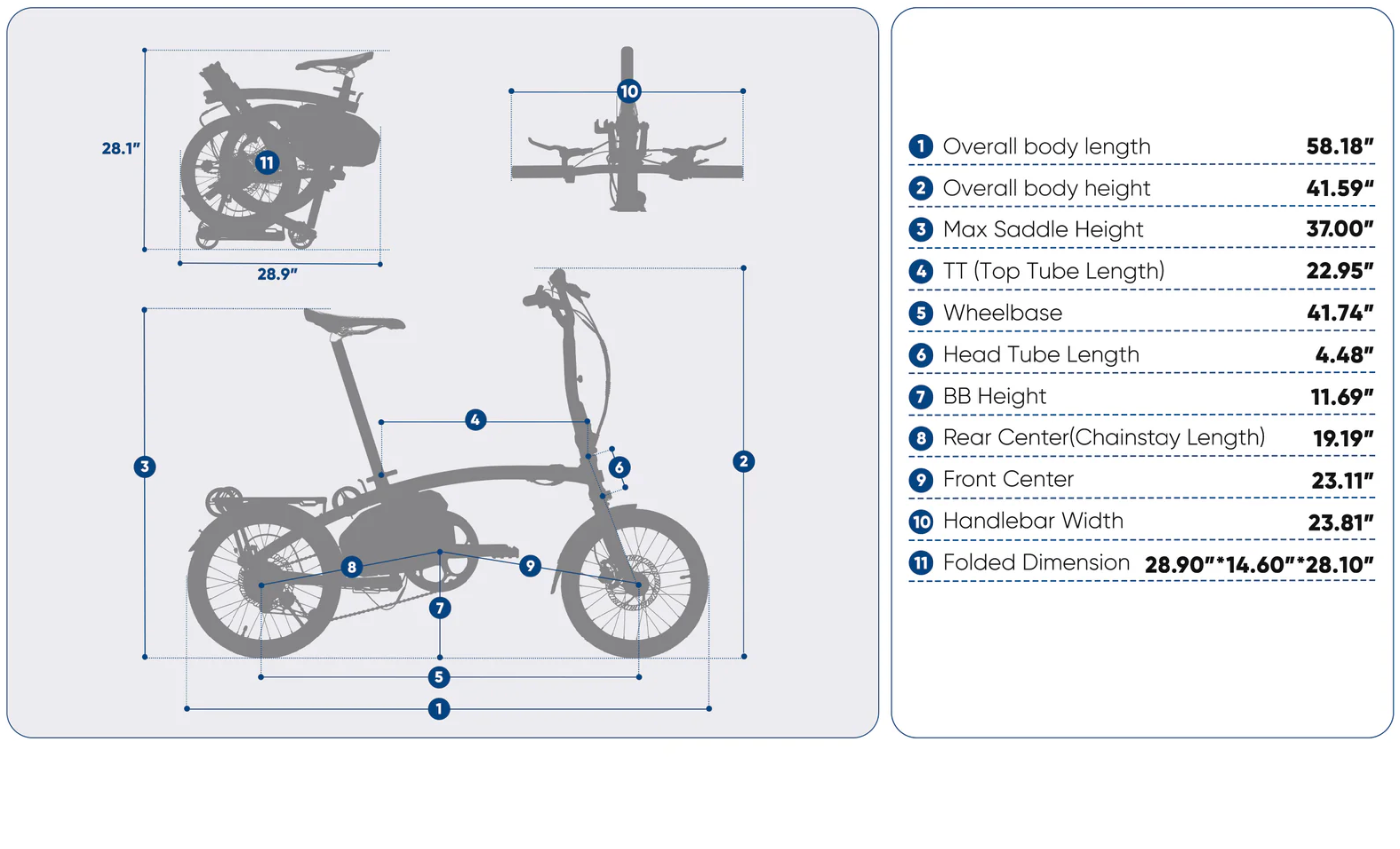 CYKE Kingfisher MidDrive Folding Electric Bike