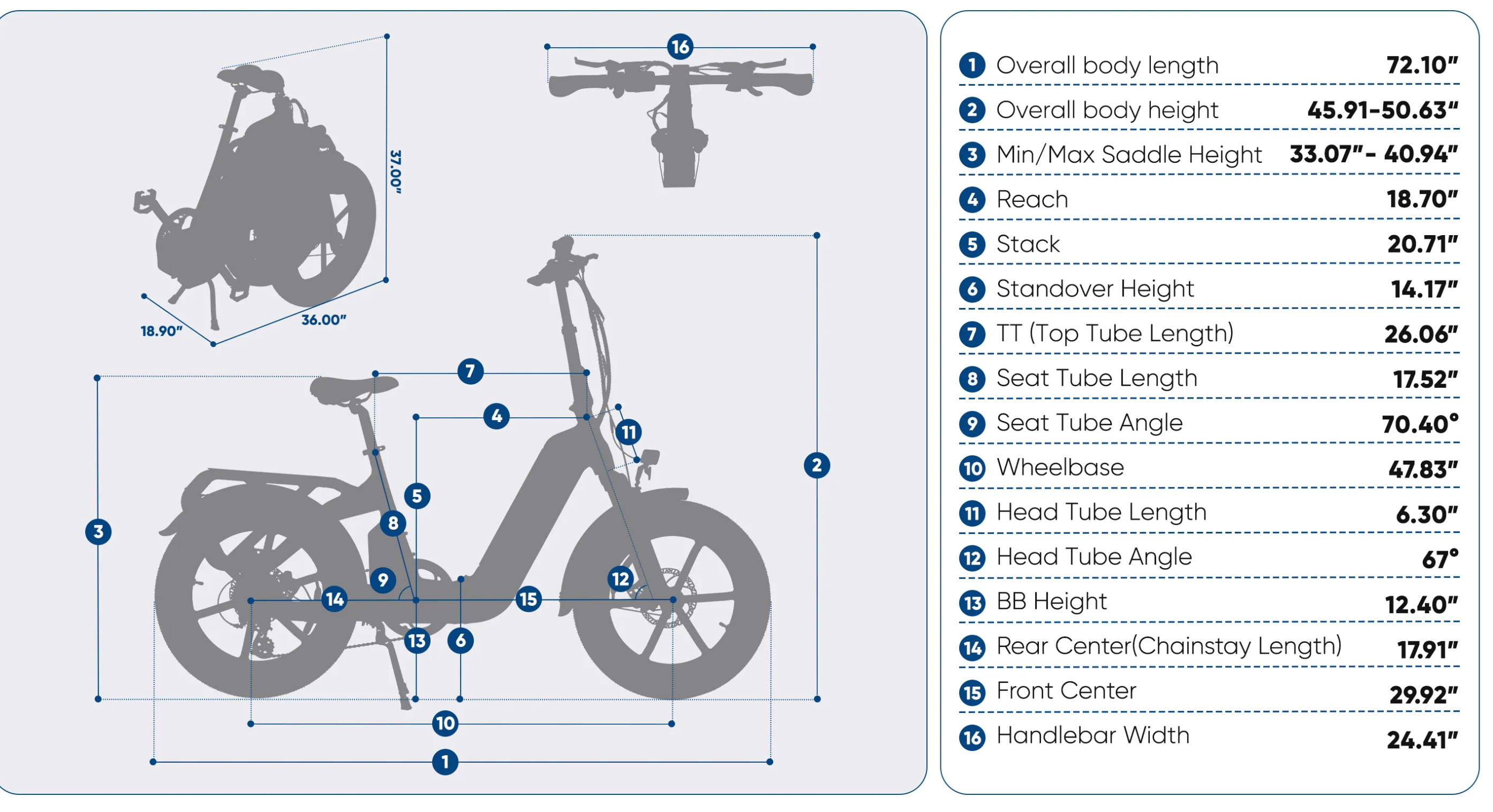 CYKE Grizzly Foldable Ebike