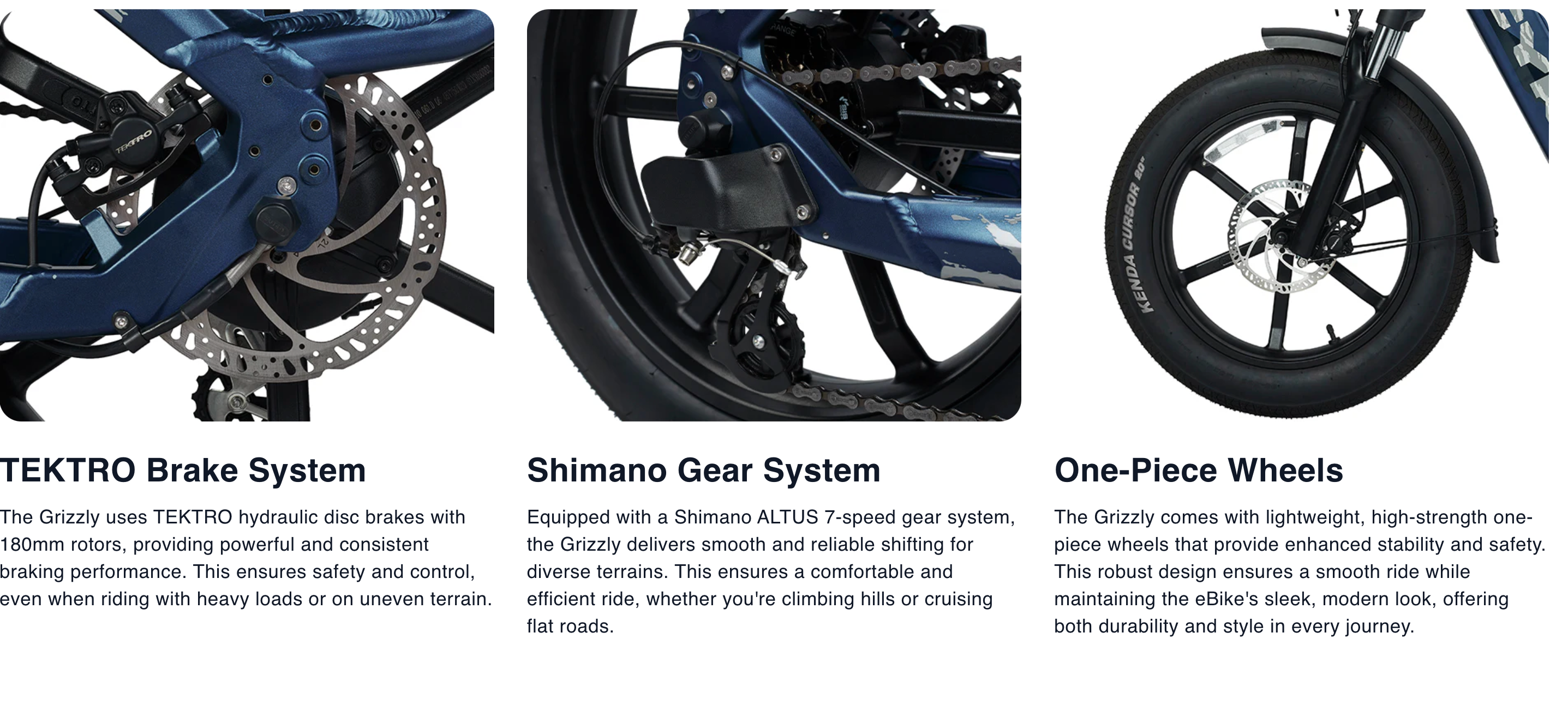 CYKE Grizzly Foldable Ebike