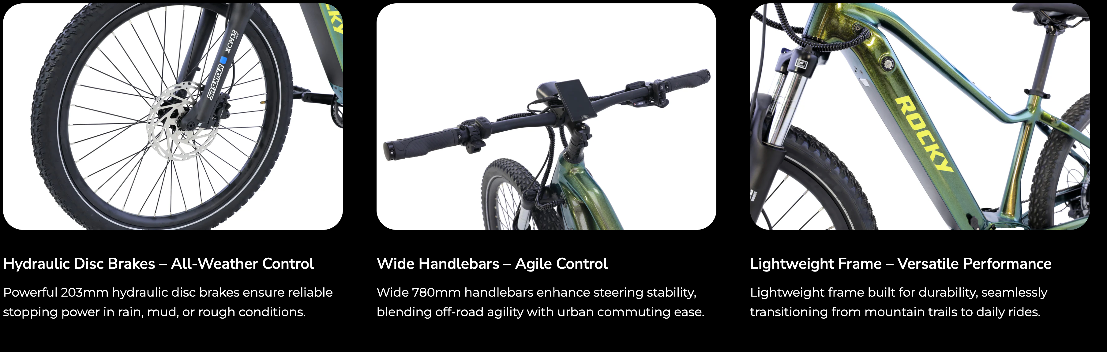 Aima Rocky Electric Mountain Bike