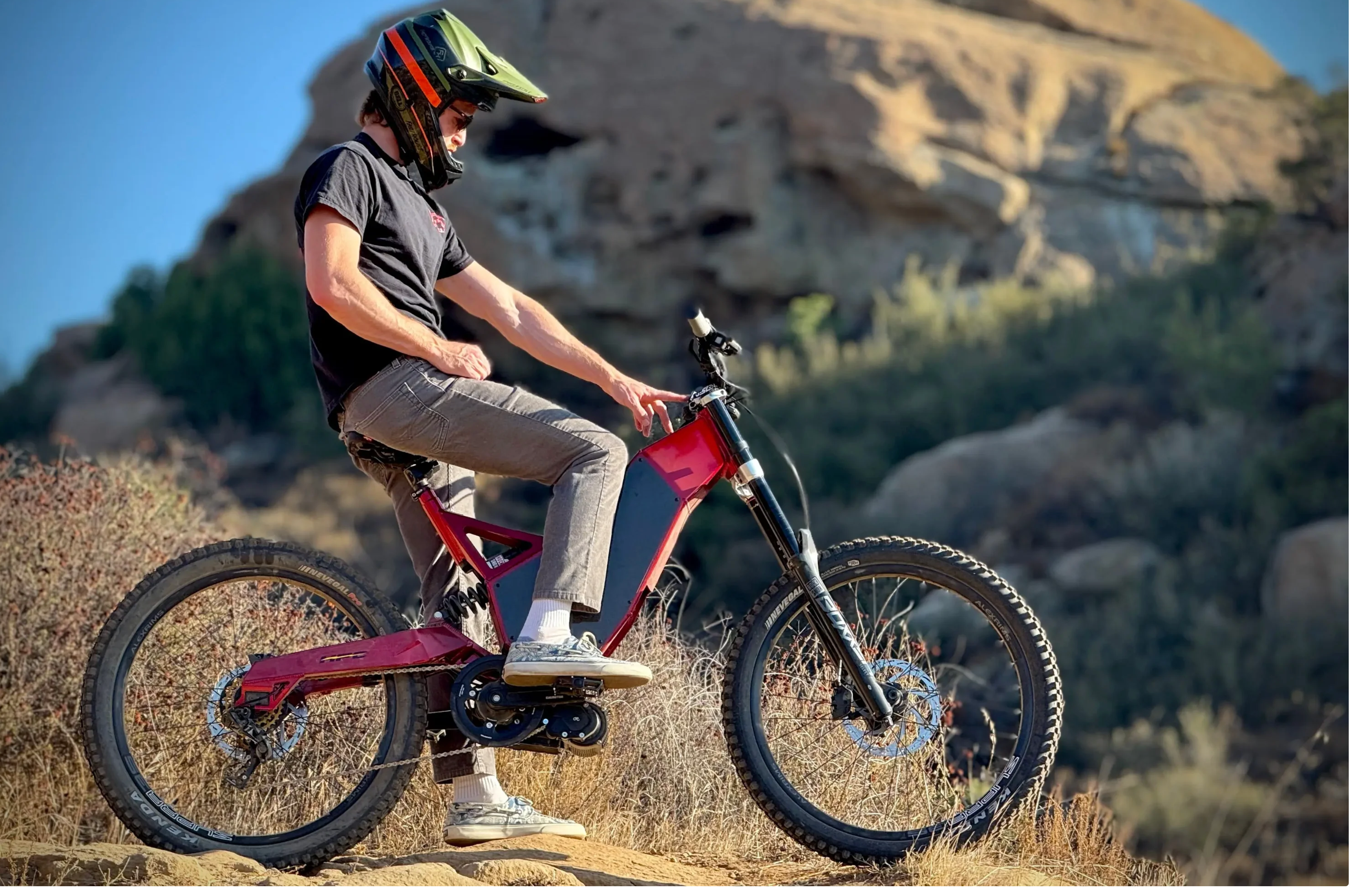mountainbike rider shop HPC Revolution MX Full Suspension Electric Mountain Bike 2026