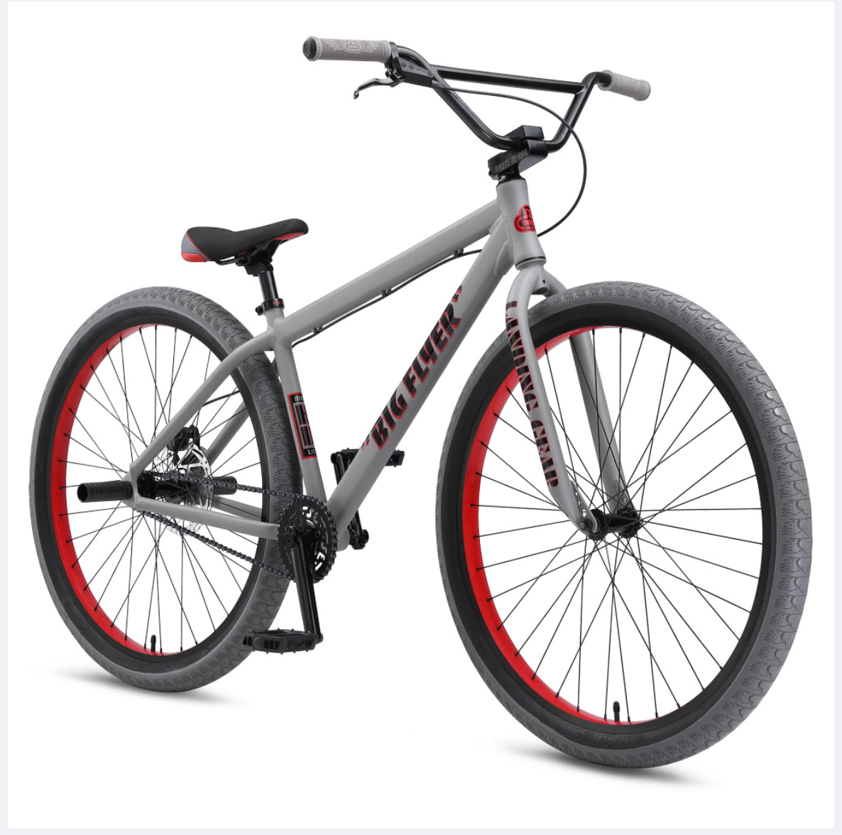 SE Bikes Big Flyer HD 29 BMX Bike Matte Grey 2026