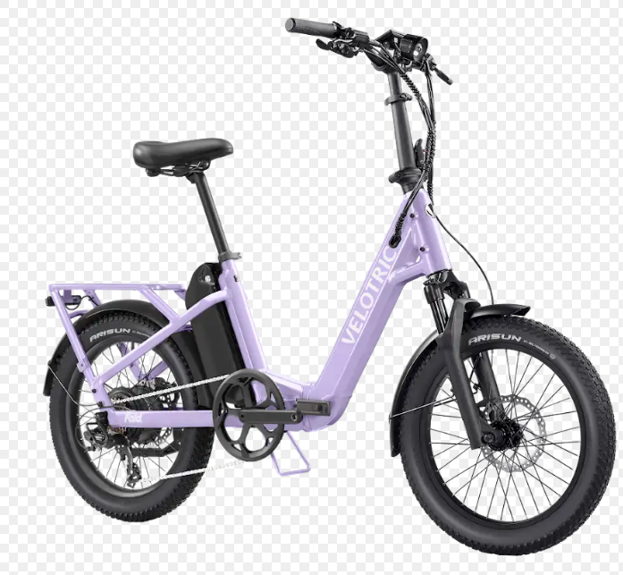 electric bicycle folding The Emerald Fold Ebike Conquer small hills effortlessly with a 350W geared hub motor and Shimano 7 Velotric Fold 1 Plus (Electric