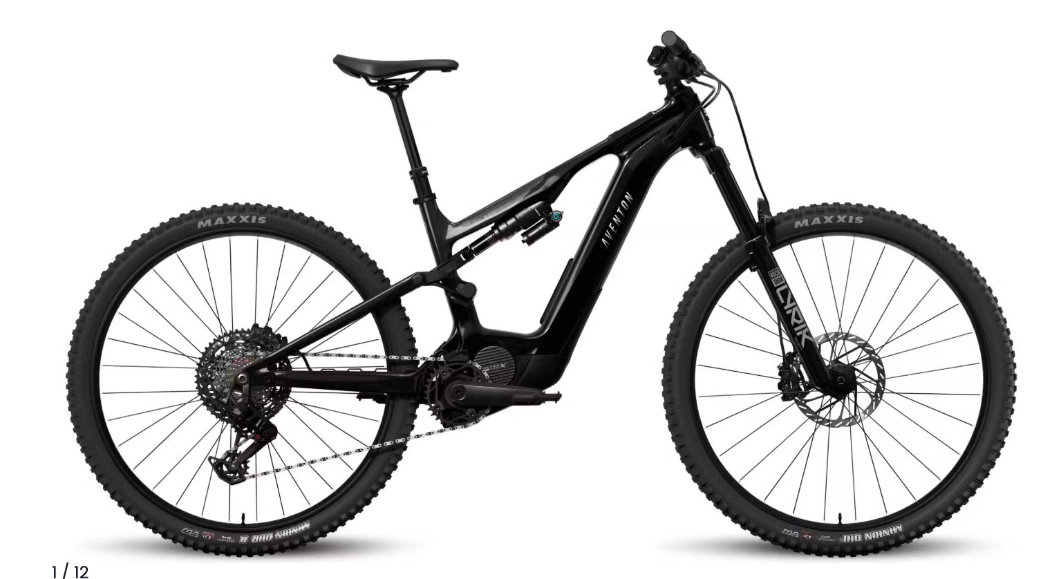 Aventon Current EXP Carbon Full Suspension Electric Mountain Bike 2026