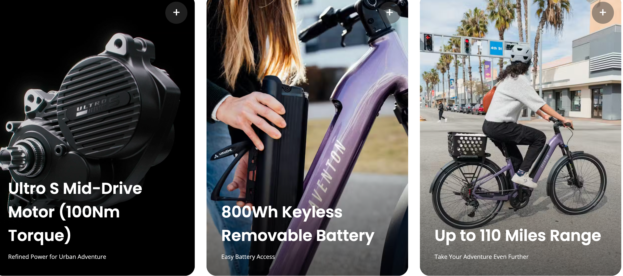 Aventon Level 4 ADV Mid-Drive Step Thru Electric Bike