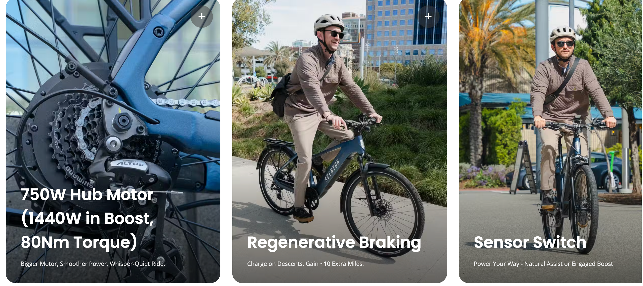 Aventon Level 4 REC Step Over Commuter Electric Bike
