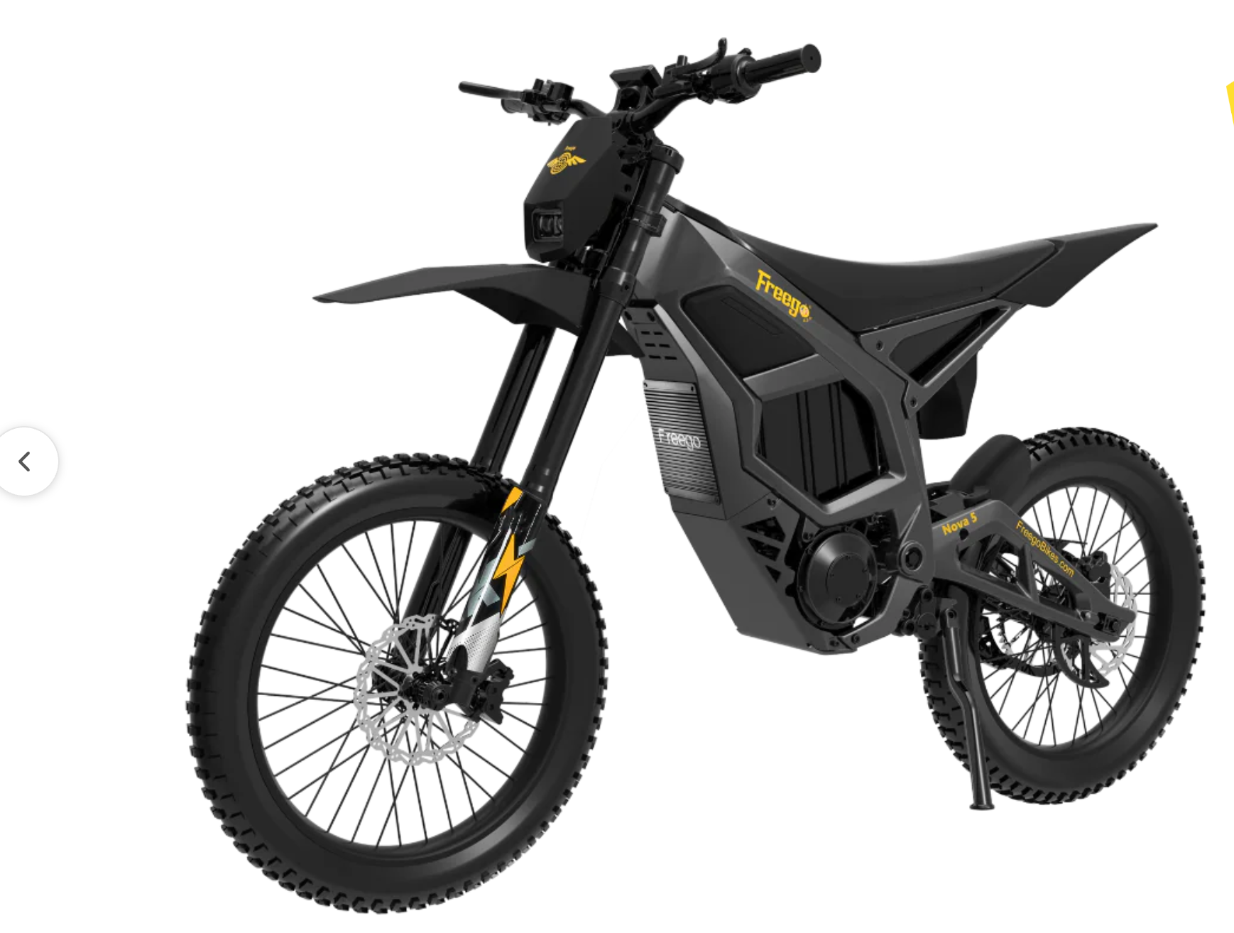 Freego  Nova 5 Mid-Drive Offroad Full Suspension Electric Dirt Bike