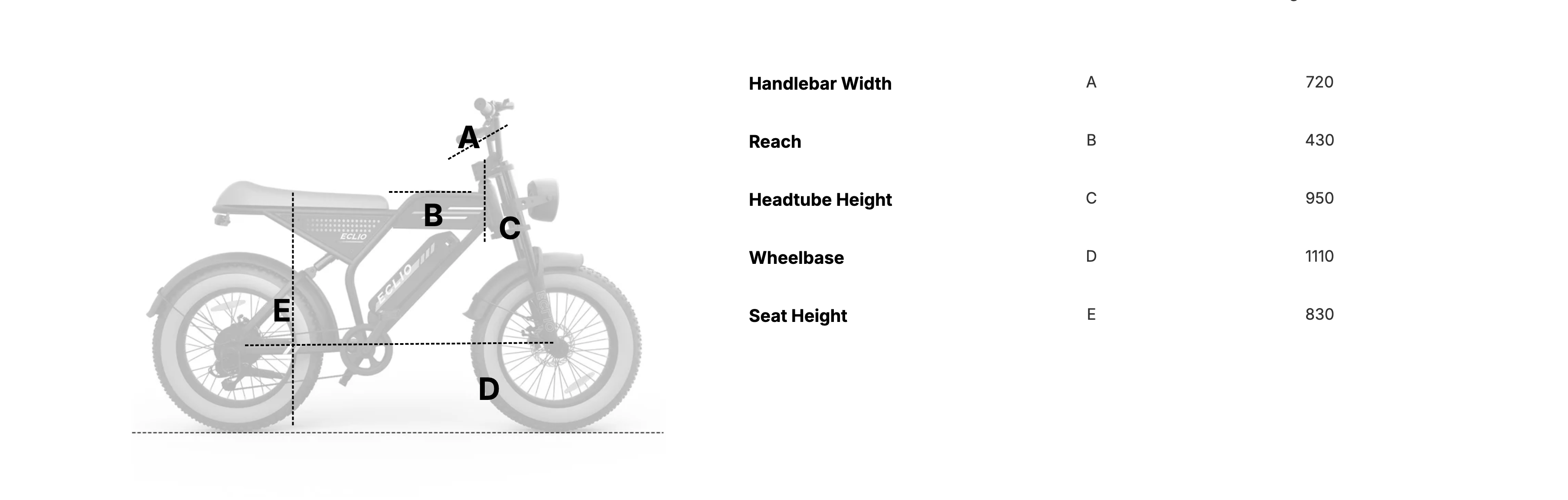 Eclio Vetus 2 FO2 Moto Style Electric Bike