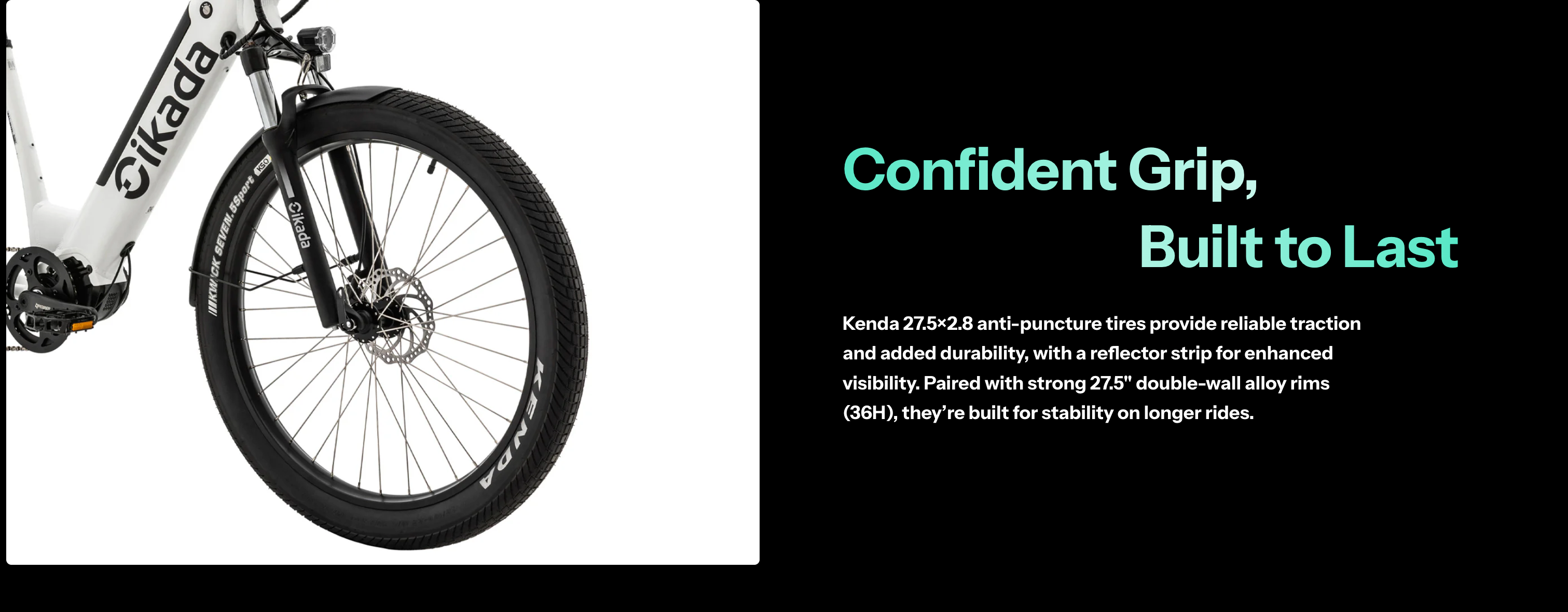 Cikada Touring Step Thru Hybrid Electric Bike