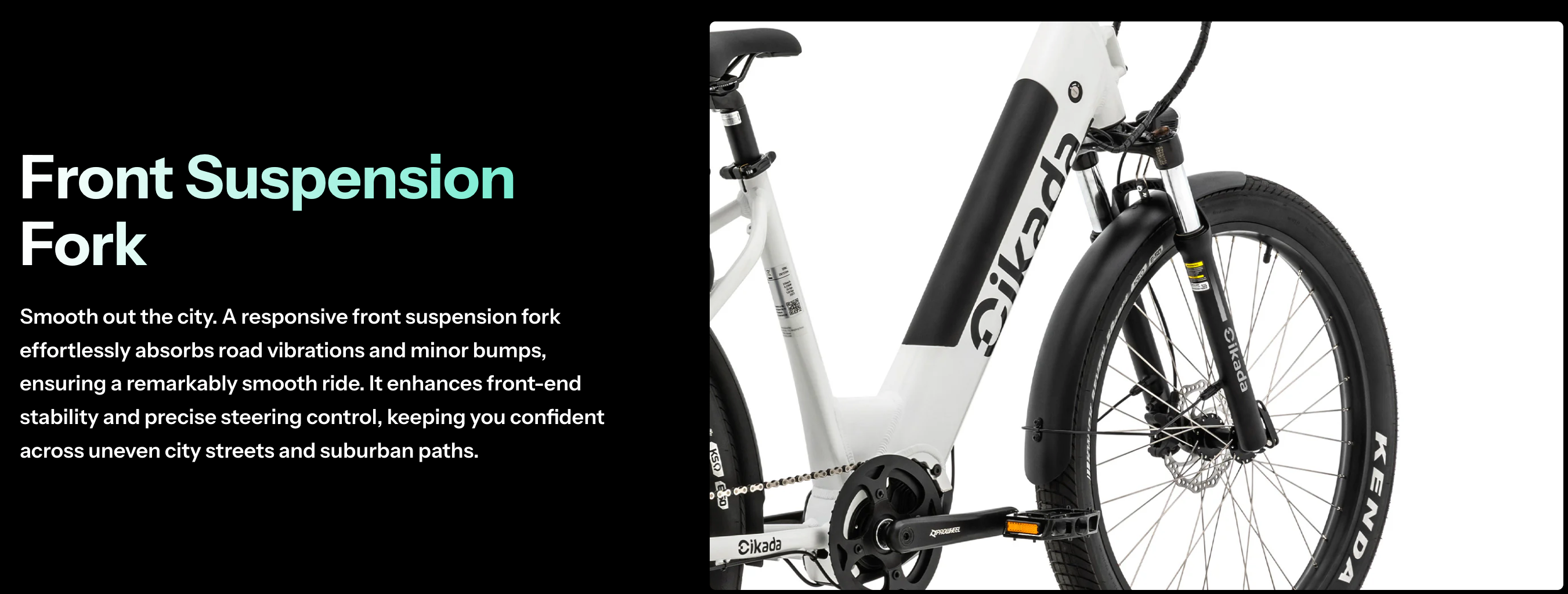 Cikada Touring Step Thru Hybrid Electric Bike