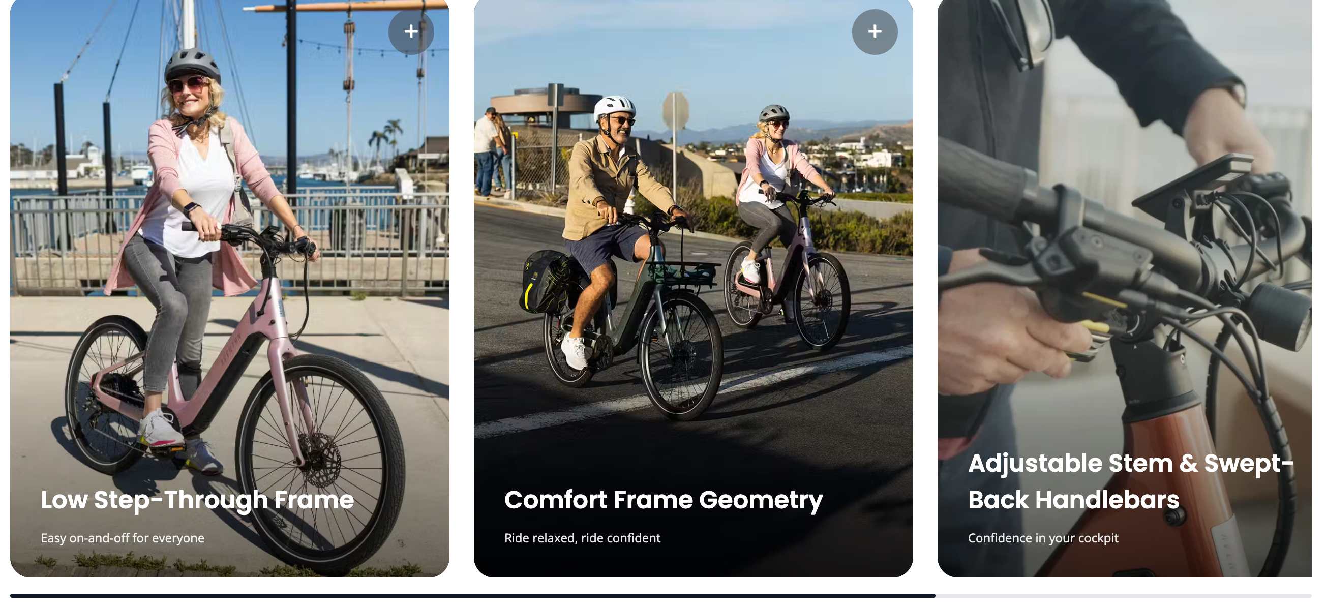 Aventon Pace 5 REC Step Thru Cruiser Electric Bike