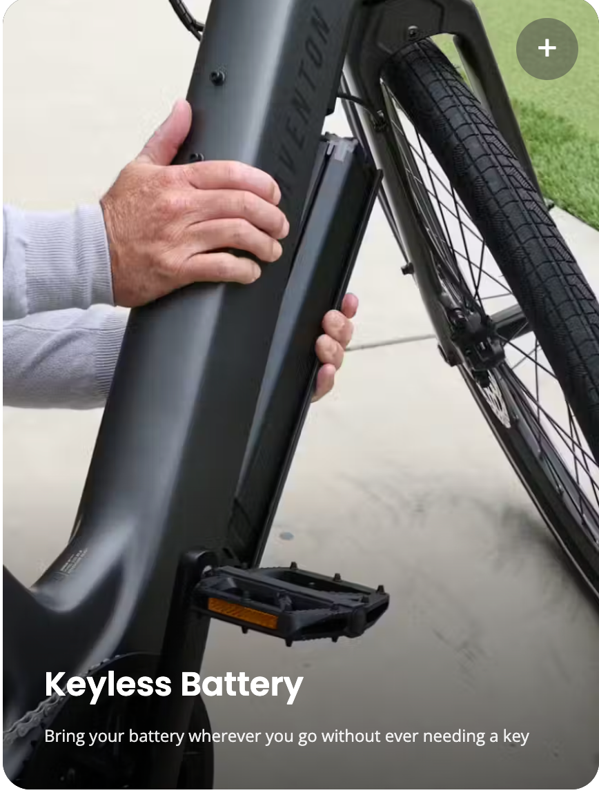 Aventon Pace 5 REC Step Thru Cruiser Electric Bike