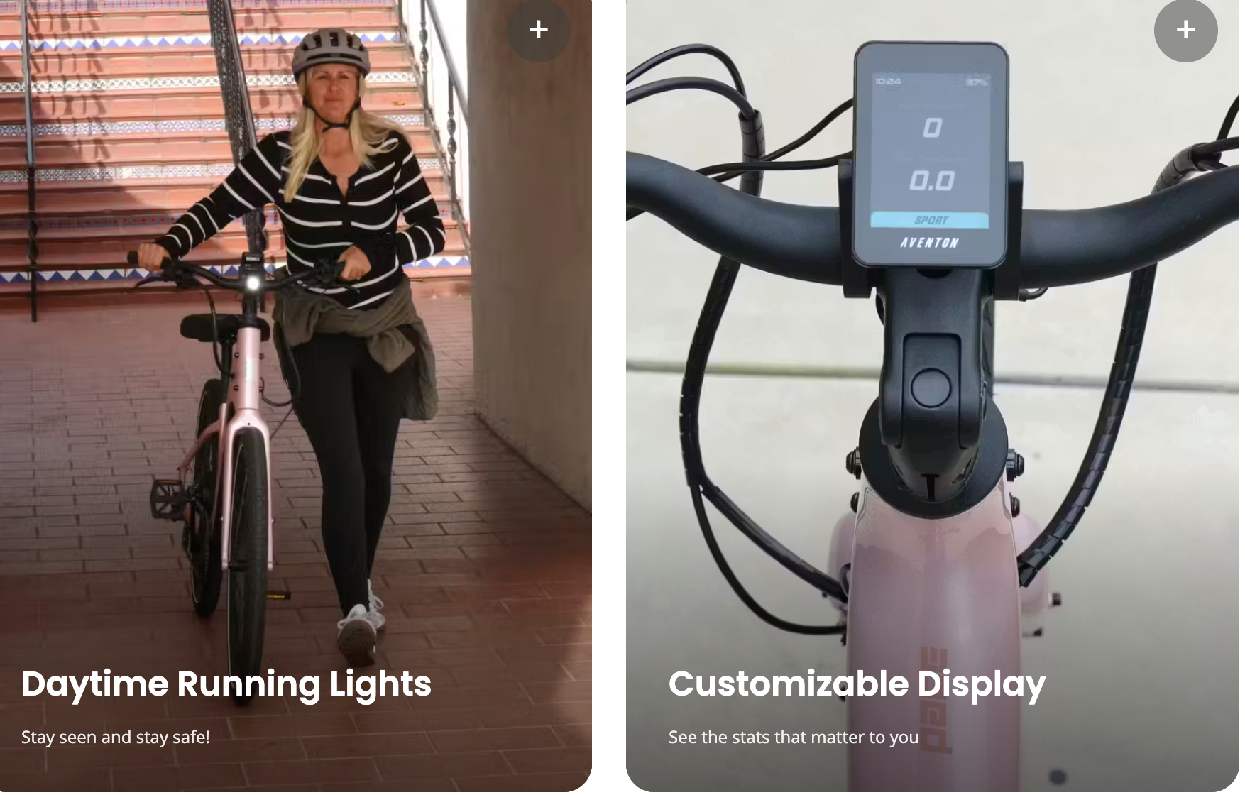 Aventon Pace 5 REC Step Thru Cruiser Electric Bike