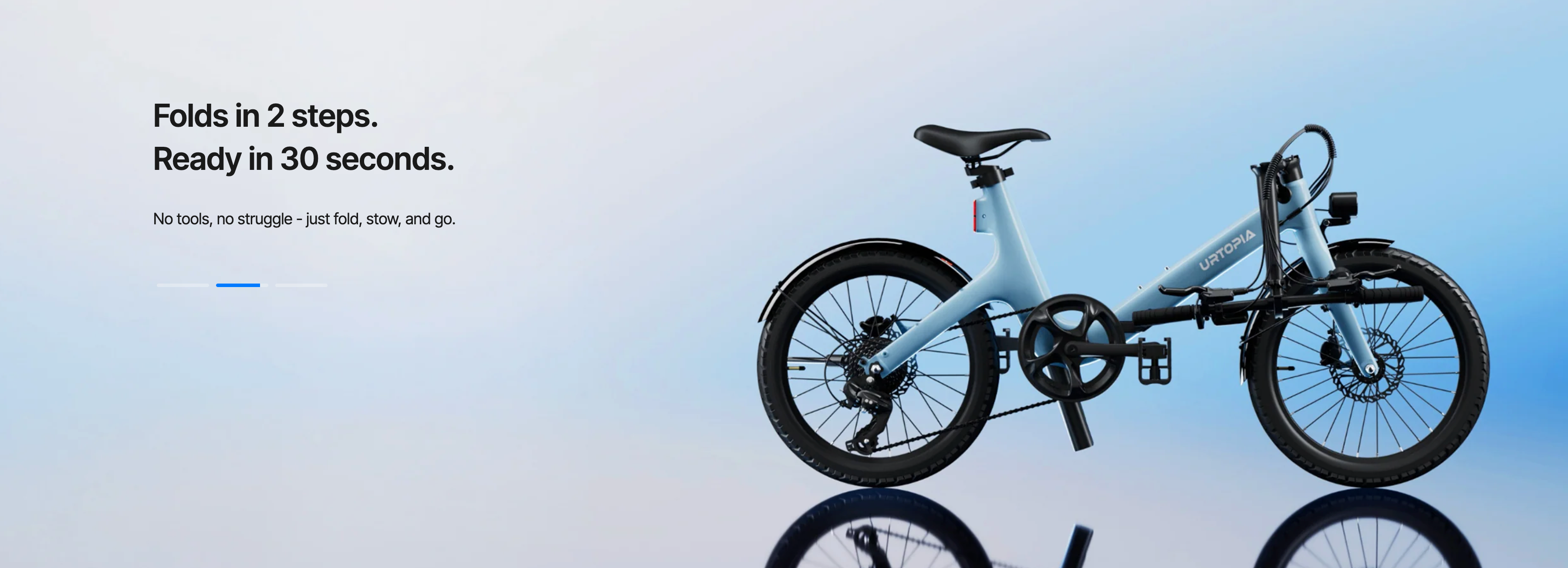 Urtopia Carbon Fold Step Thru Electric Bike