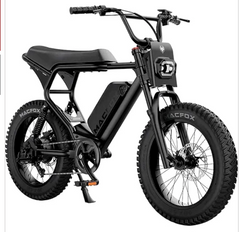 MacFox X2 Full Suspension 750W Electric Moto Bike – Bikecraze