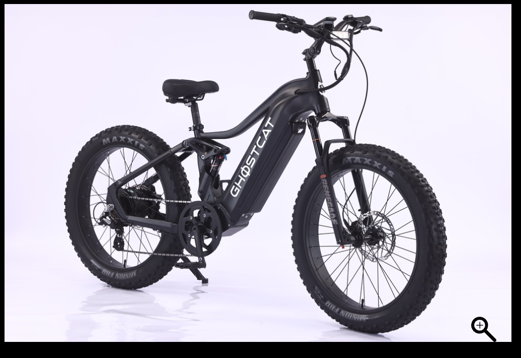 GHOSTCAT Saber S1 High Performance Fat Tire Full Suspension Electric Bike