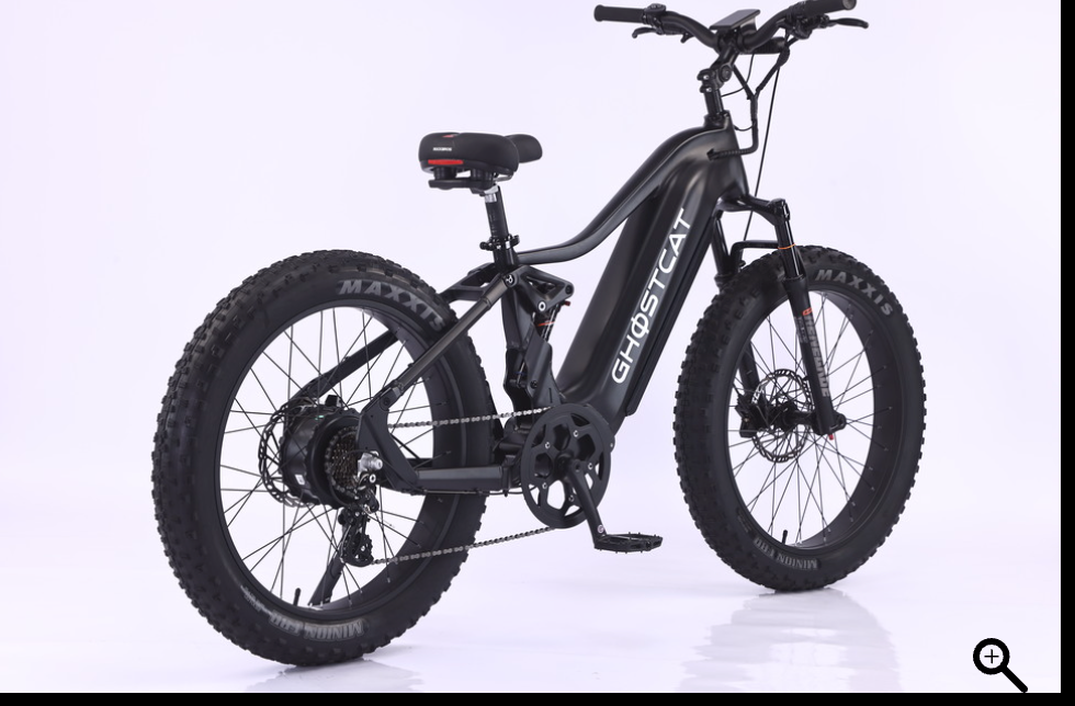 GHOSTCAT Saber S1 High Performance Fat Tire Full Suspension Electric Bike