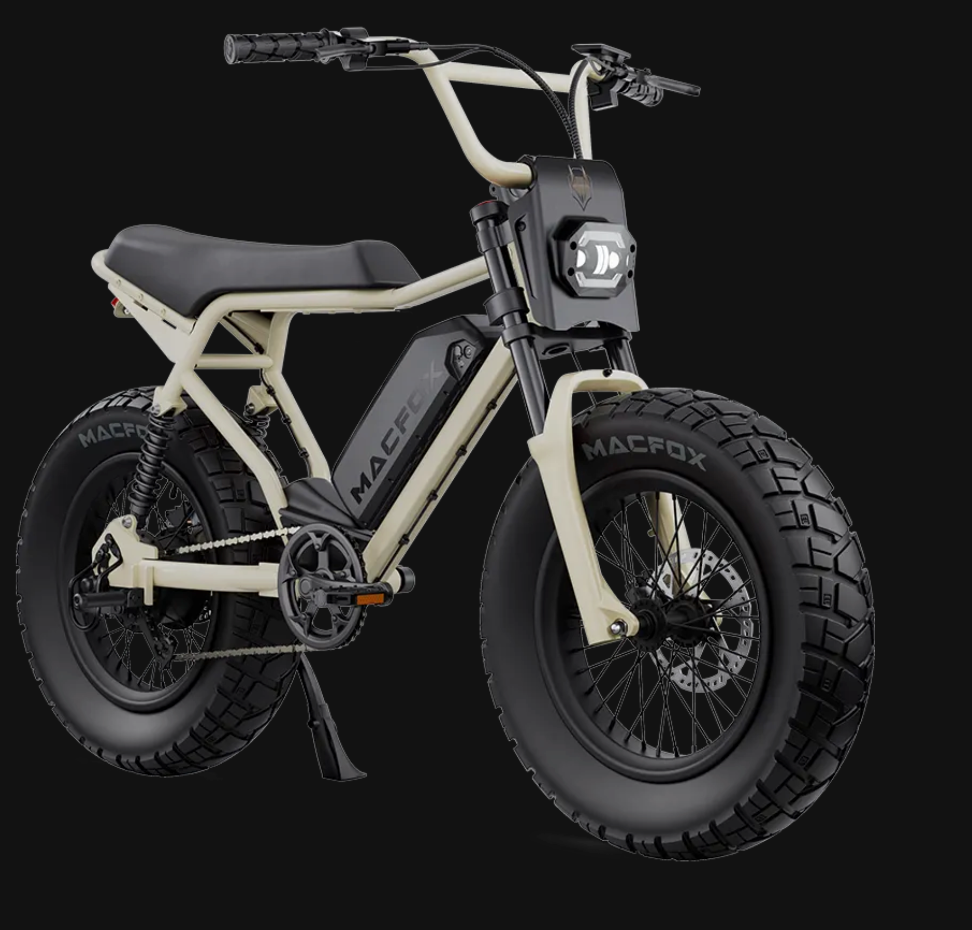 MacFox X2 PRO Full Suspension 750W Electric Moto Bike