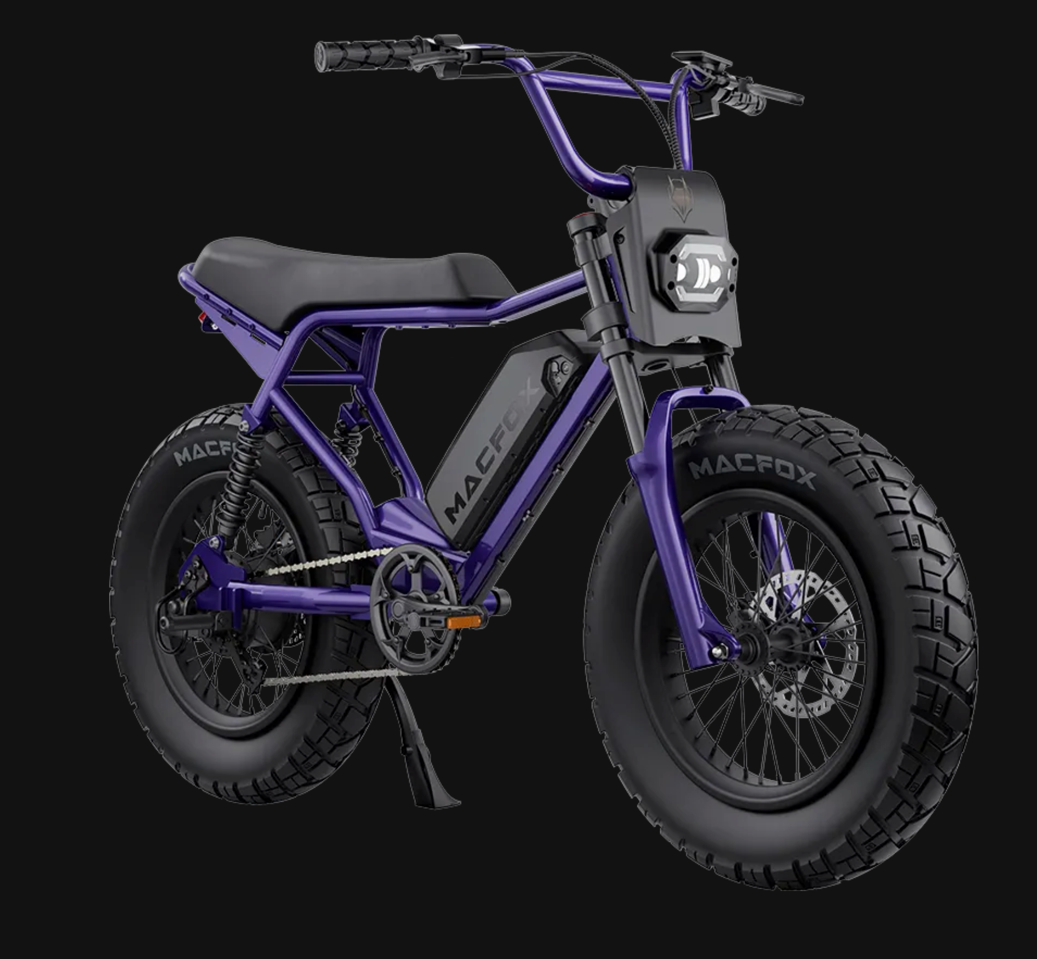MacFox X2 PRO Full Suspension 750W Electric Moto Bike