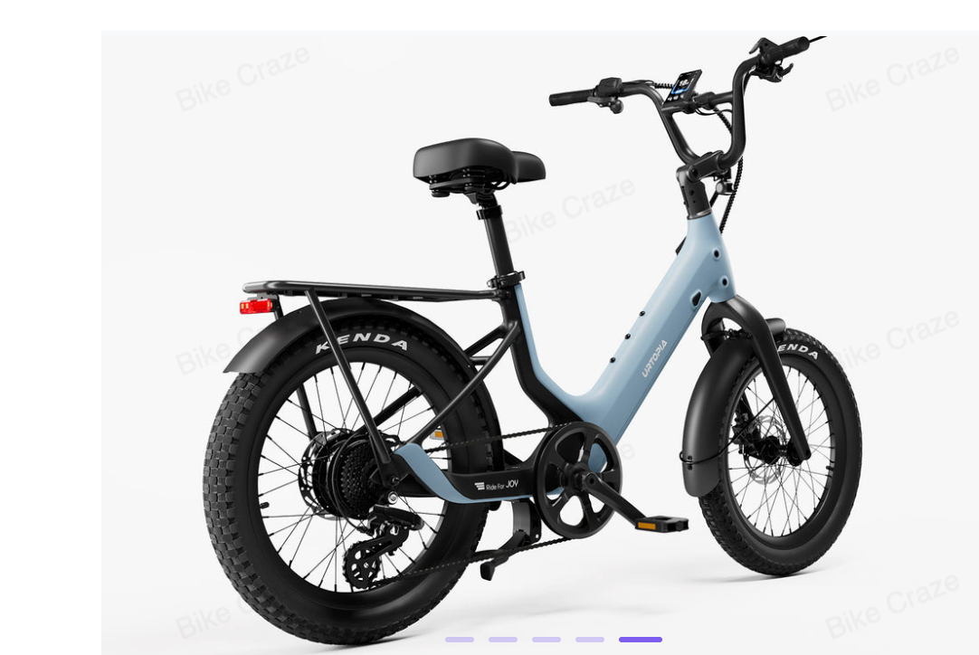 Urtopia Carbon Joy Ultra Torque Electric Bike  BONUS