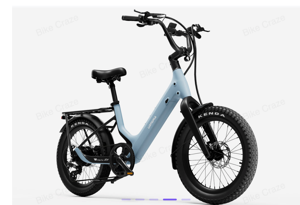 Urtopia Carbon Joy Ultra Torque Electric Bike  BONUS