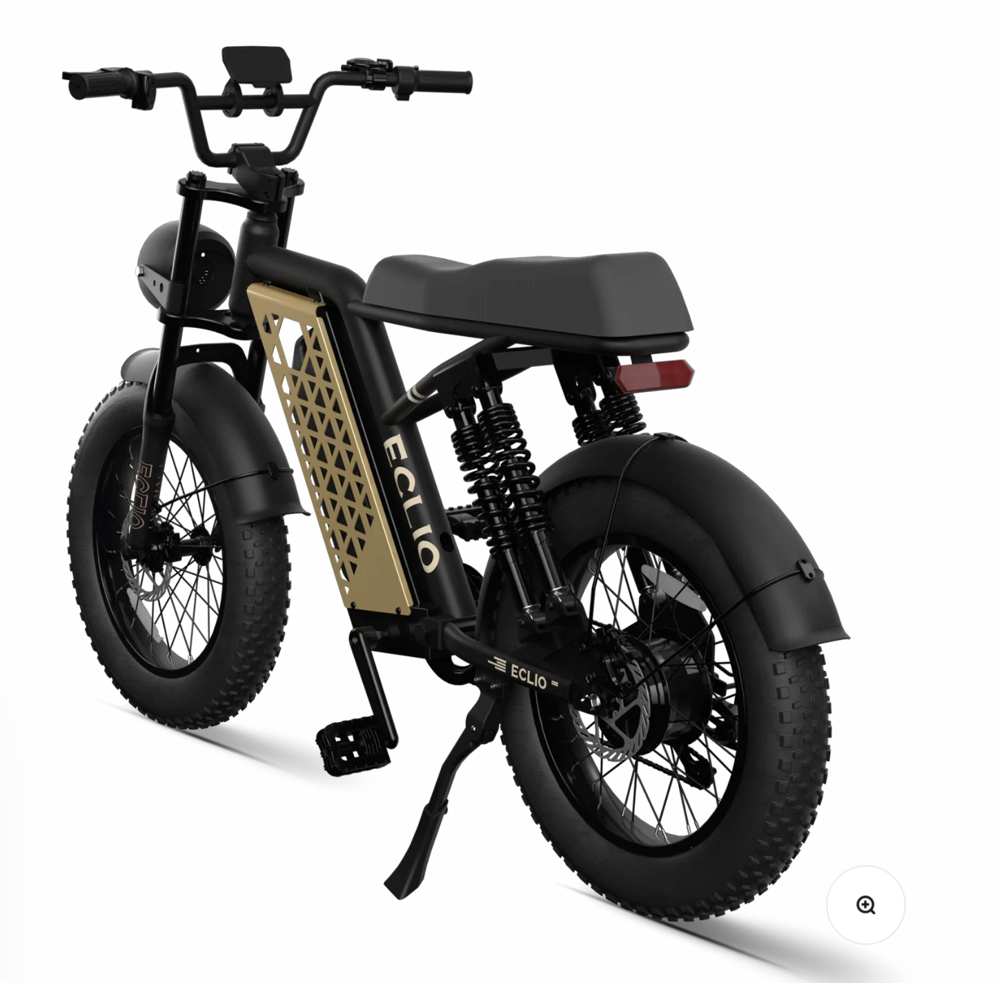 Eclio Vetus 1 Moto Style Full Suspension Electric Bike