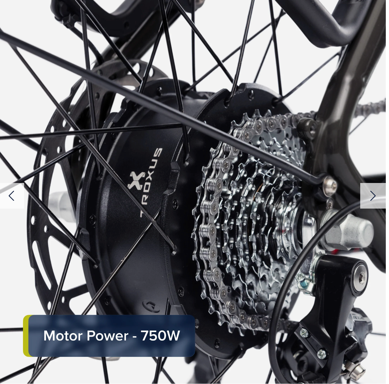 Troxus Trax Plus LR  IQ Step Thru Electric Bike