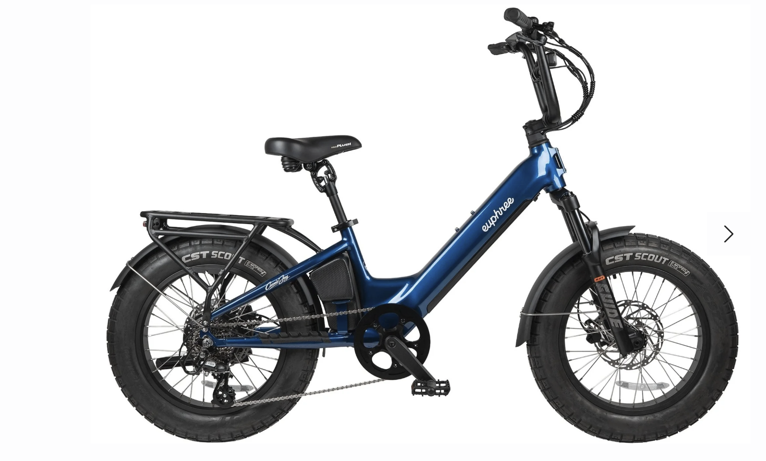 Euphree Cosmic Jay Step Thru  Fat Tire Electric Bike