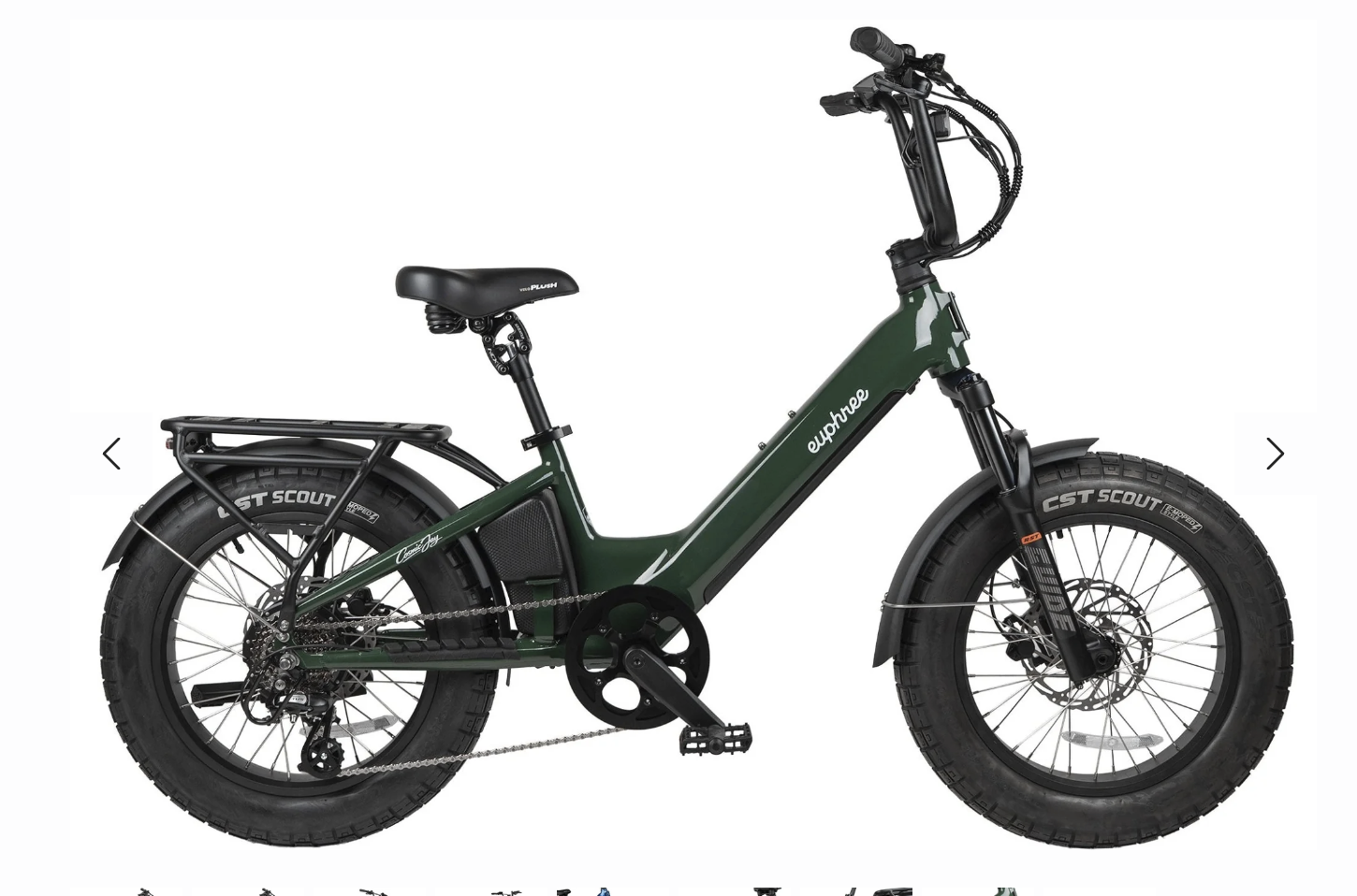 Euphree Cosmic Jay Step Thru  Fat Tire Electric Bike