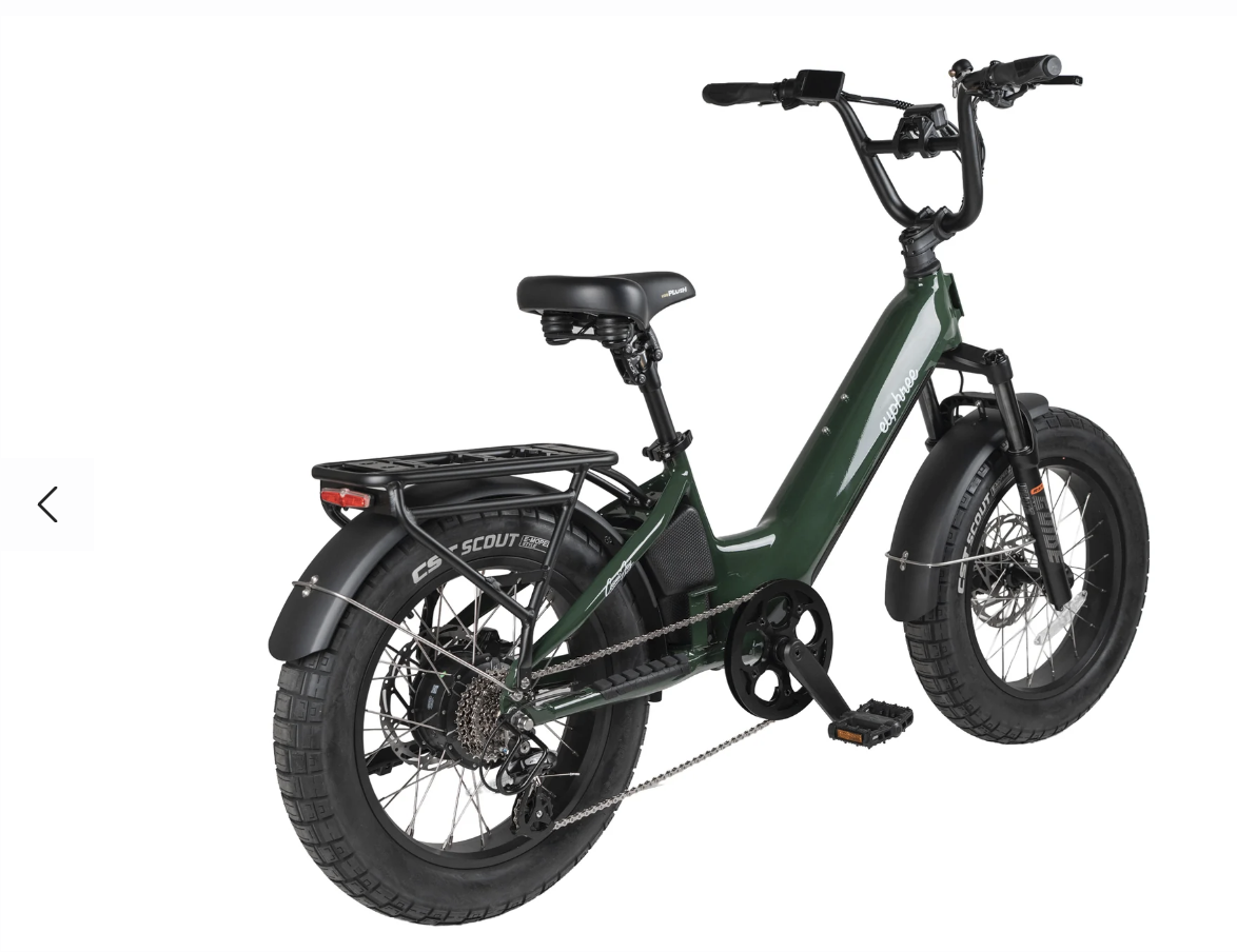 Euphree Cosmic Jay Step Thru  Fat Tire Electric Bike