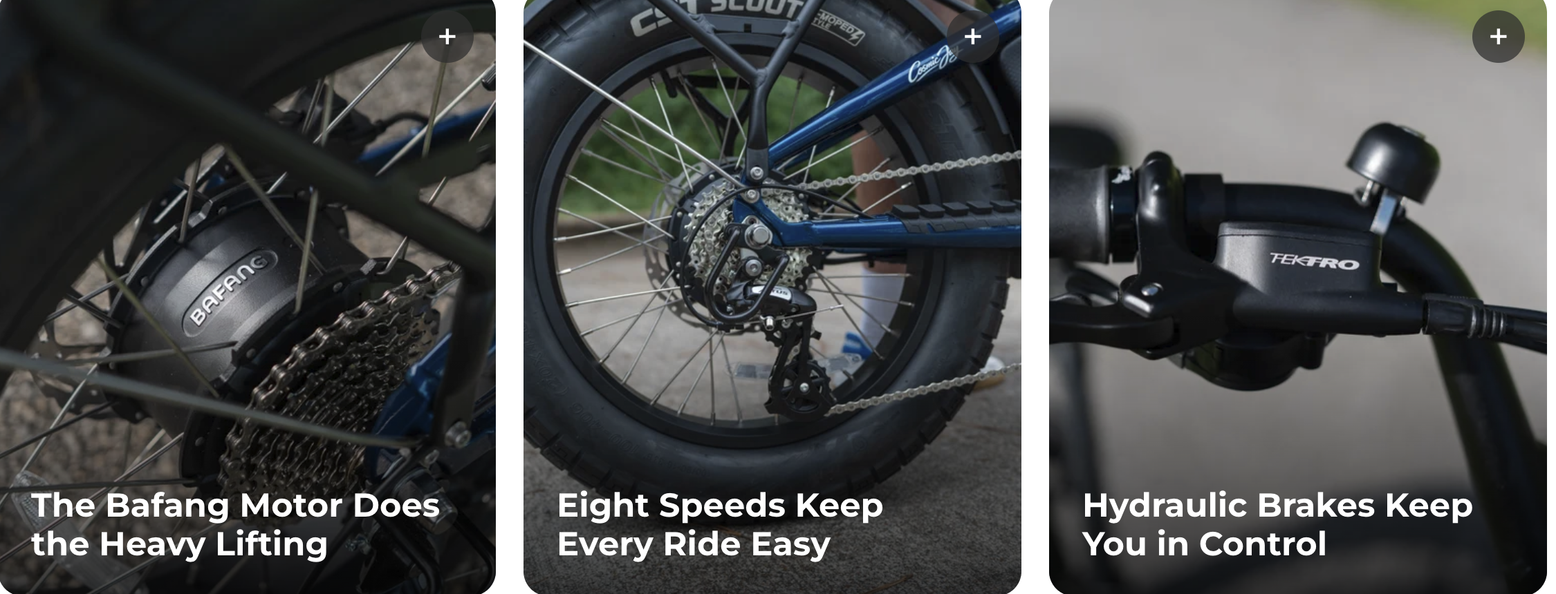 Euphree Cosmic Jay Step Thru  Fat Tire Electric Bike