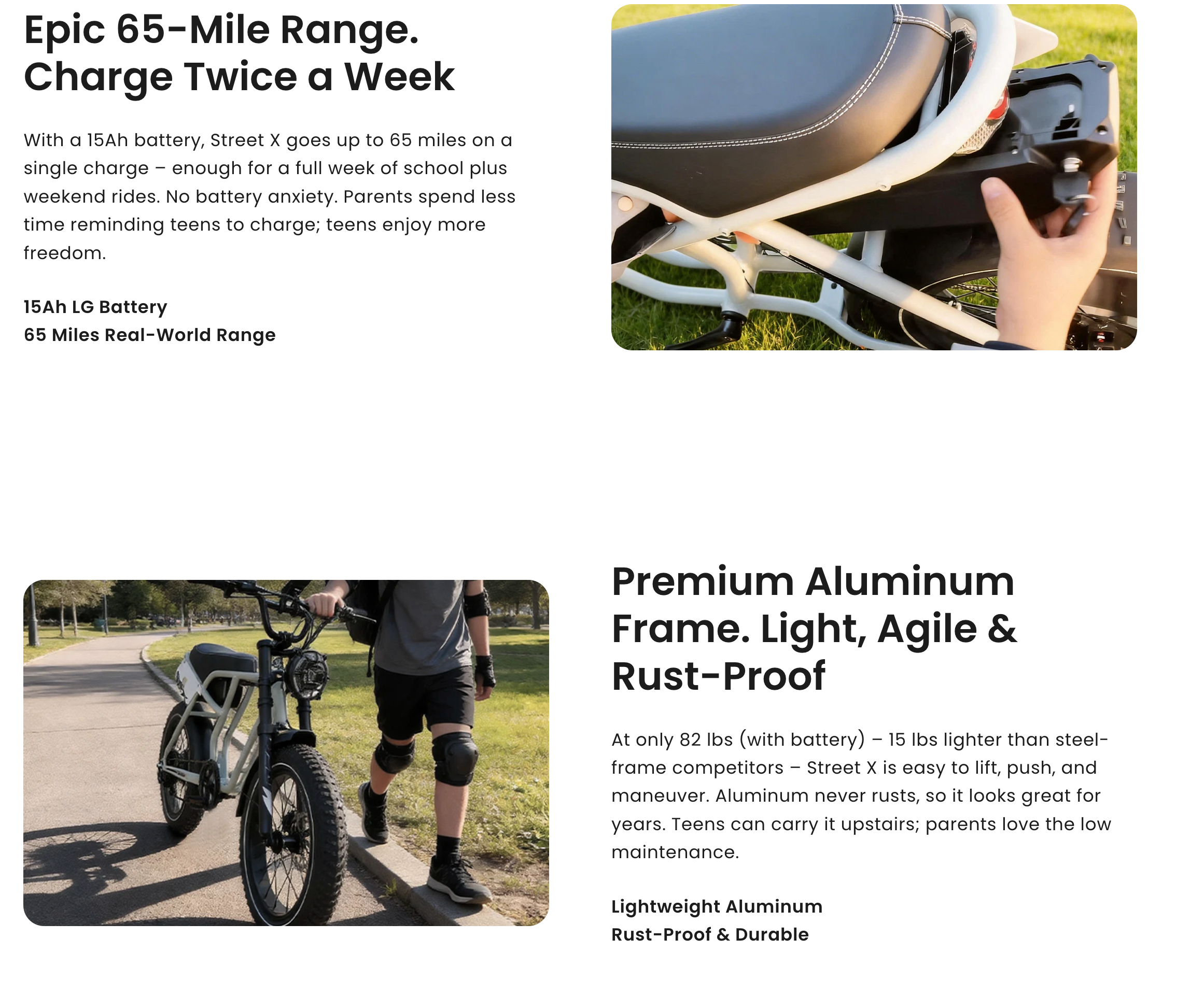 Emojo Street X  750W Electric Bike