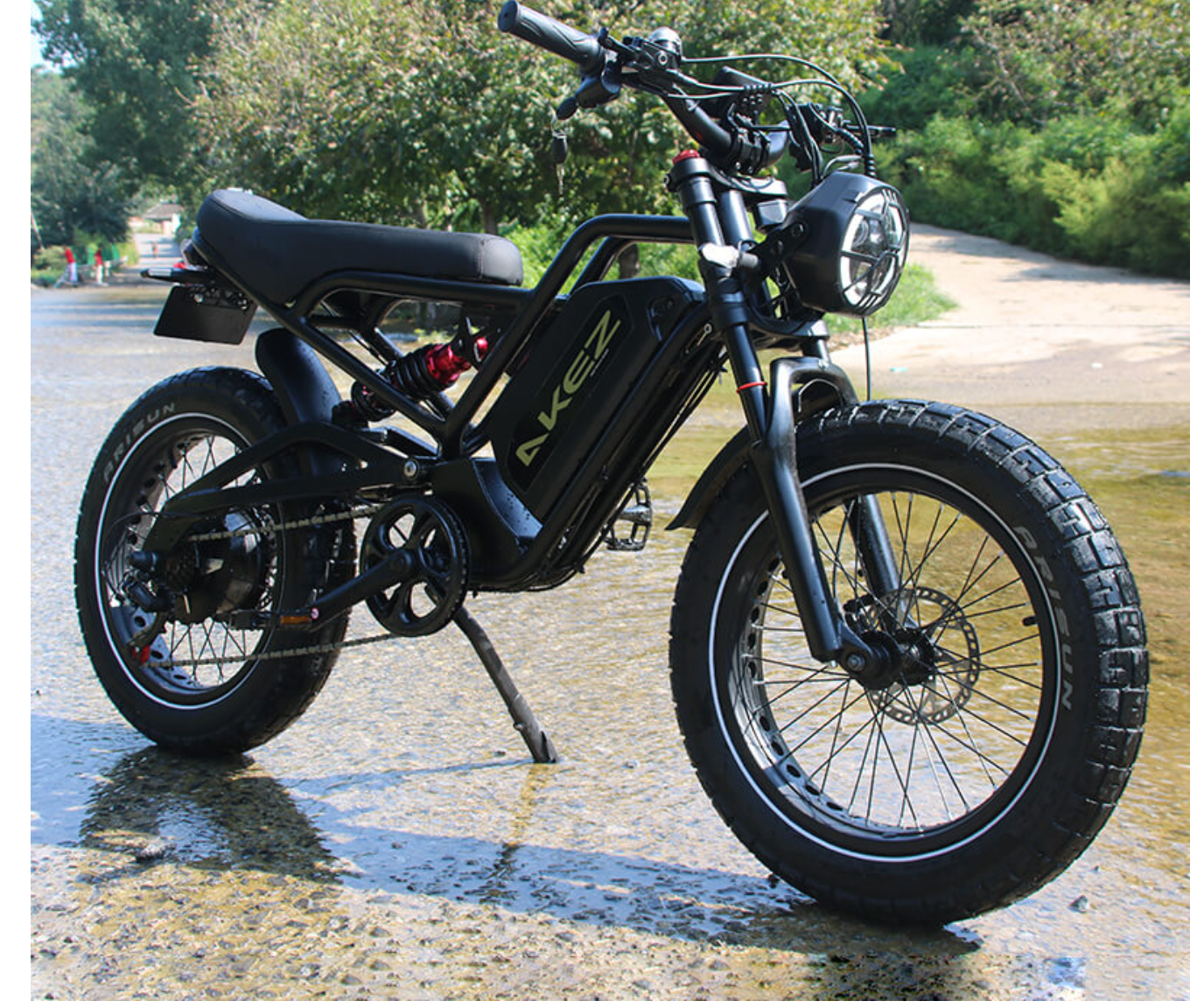 Akez Jaguar 1500W 52V  Full Suspension Electric Moto Bike