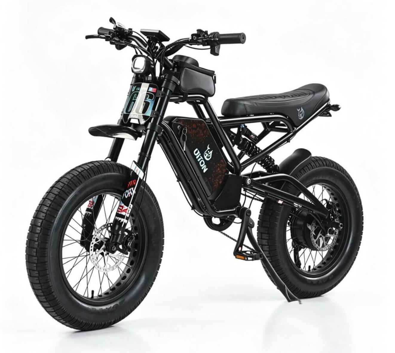 Akez D9 1500W 52V  Full Suspension Electric Moto Bike