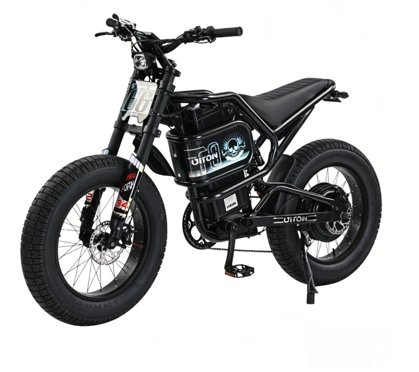 Akez Diton S300 3000W 60V  Full Suspension Electric Moto Bike