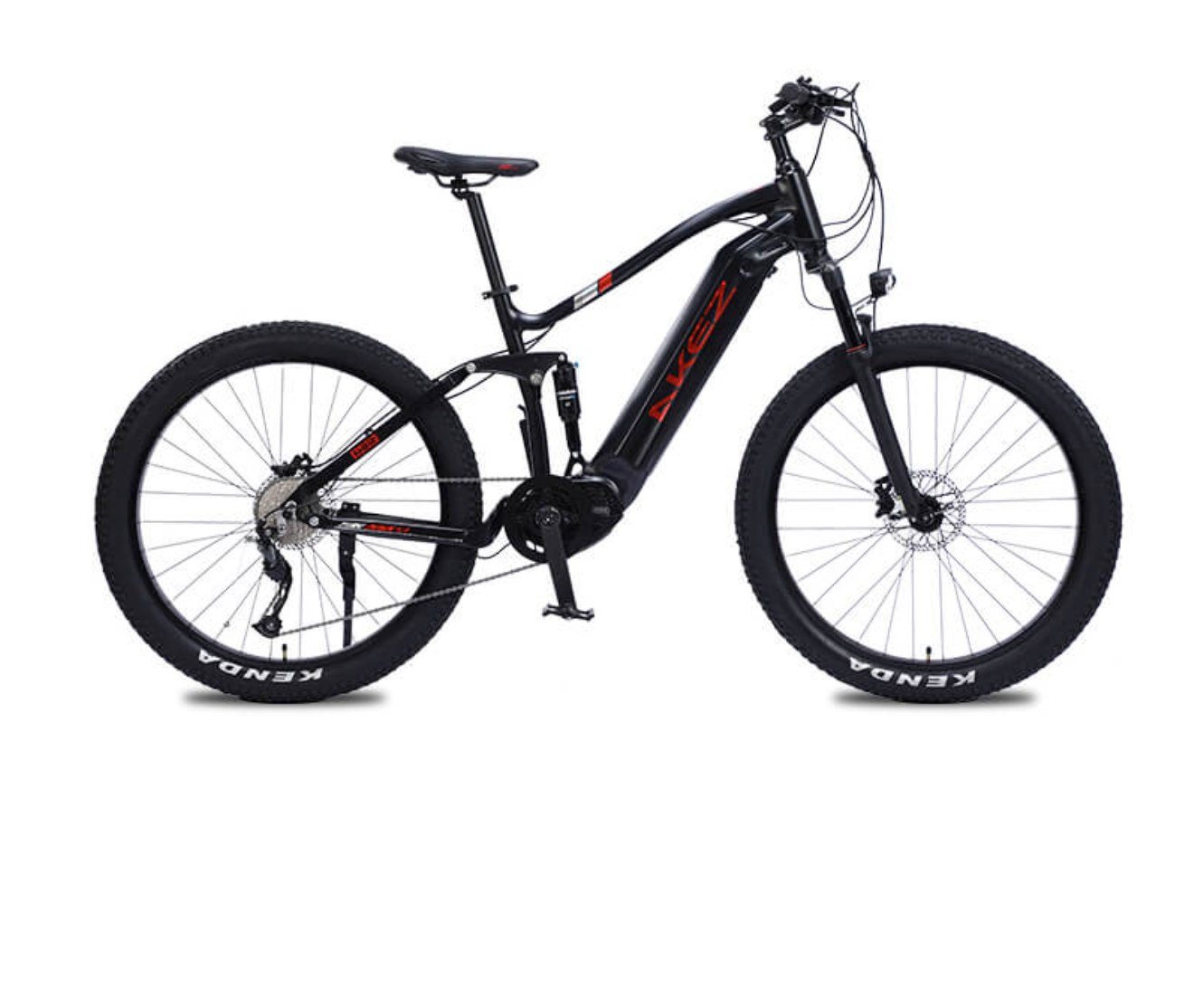 Akez M600 Mid-Drive Full Suspension Mountain Bike