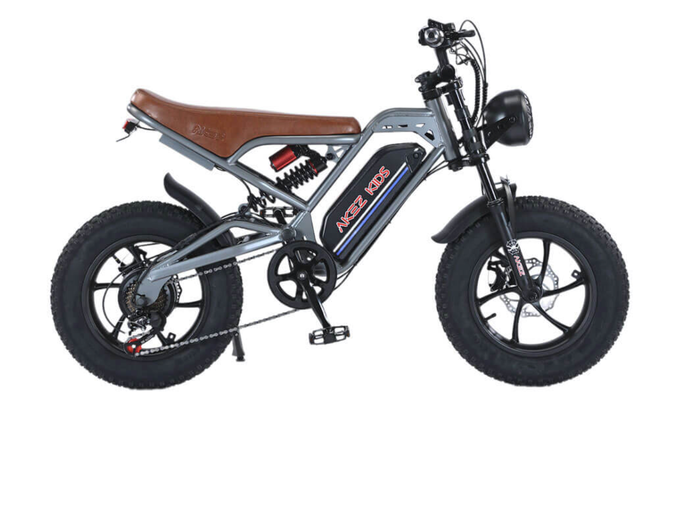 Akez Jaguar 16" Kids Full Suspension Moto Style Electic Bike