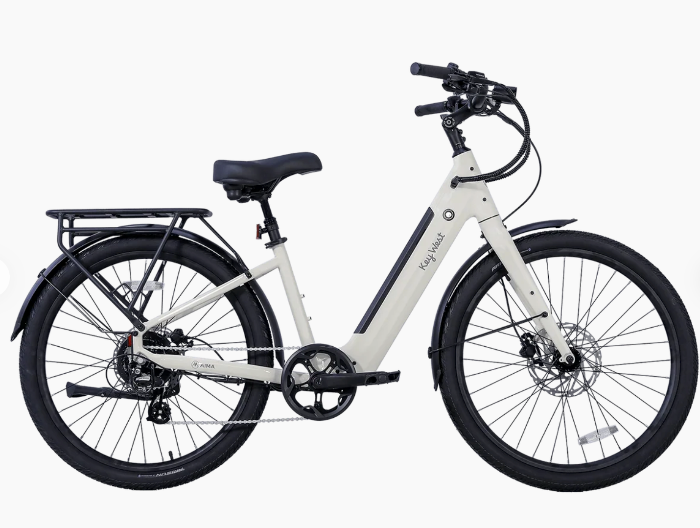 Aima Key West 2.0 Step Thru Electric Cruiser Bike